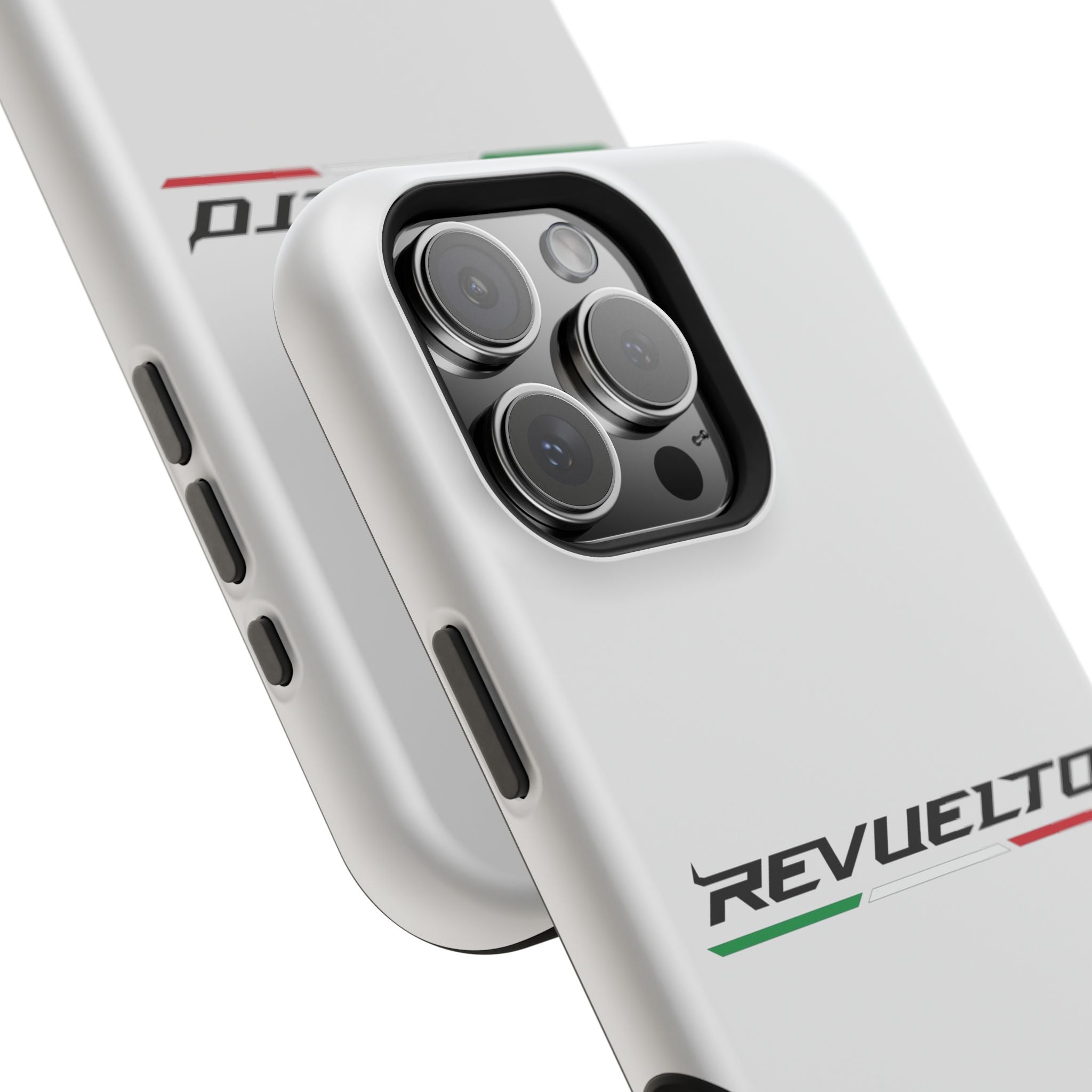 Lamborghini Revuelto White inspired Magnetic Tough Cases