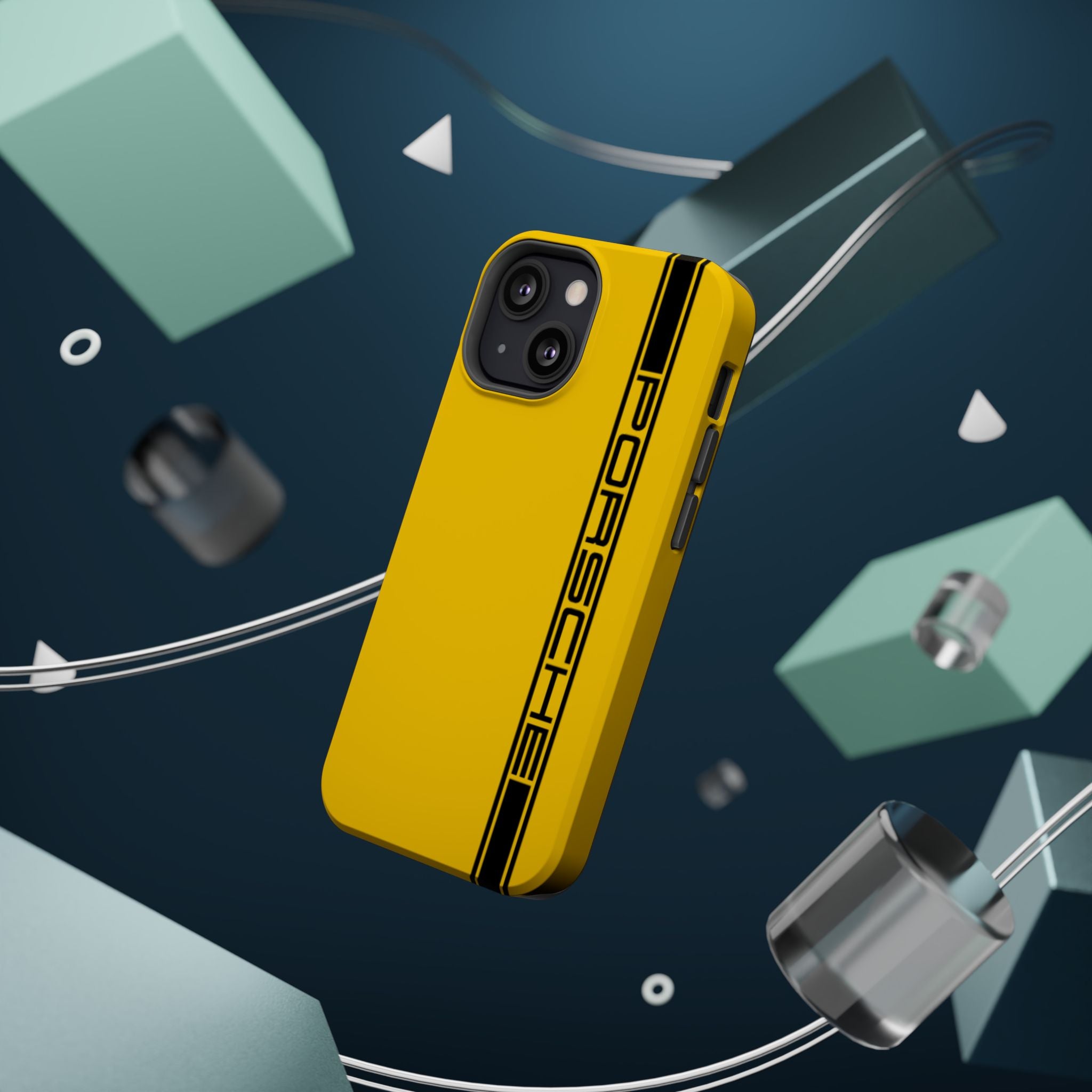 Porsche Speed yellow inspired Magnetic Tough Cases