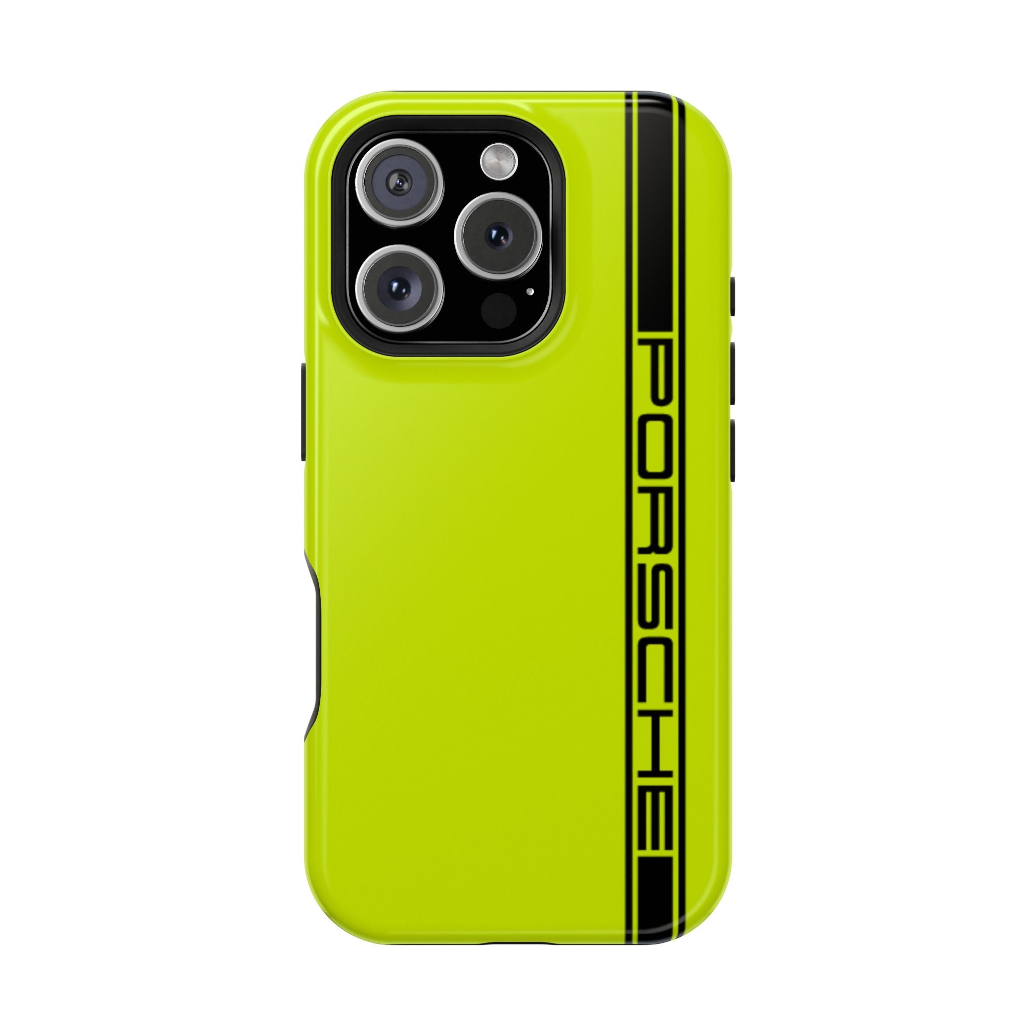 Porsche Acid Green Magnetic Tough Cases