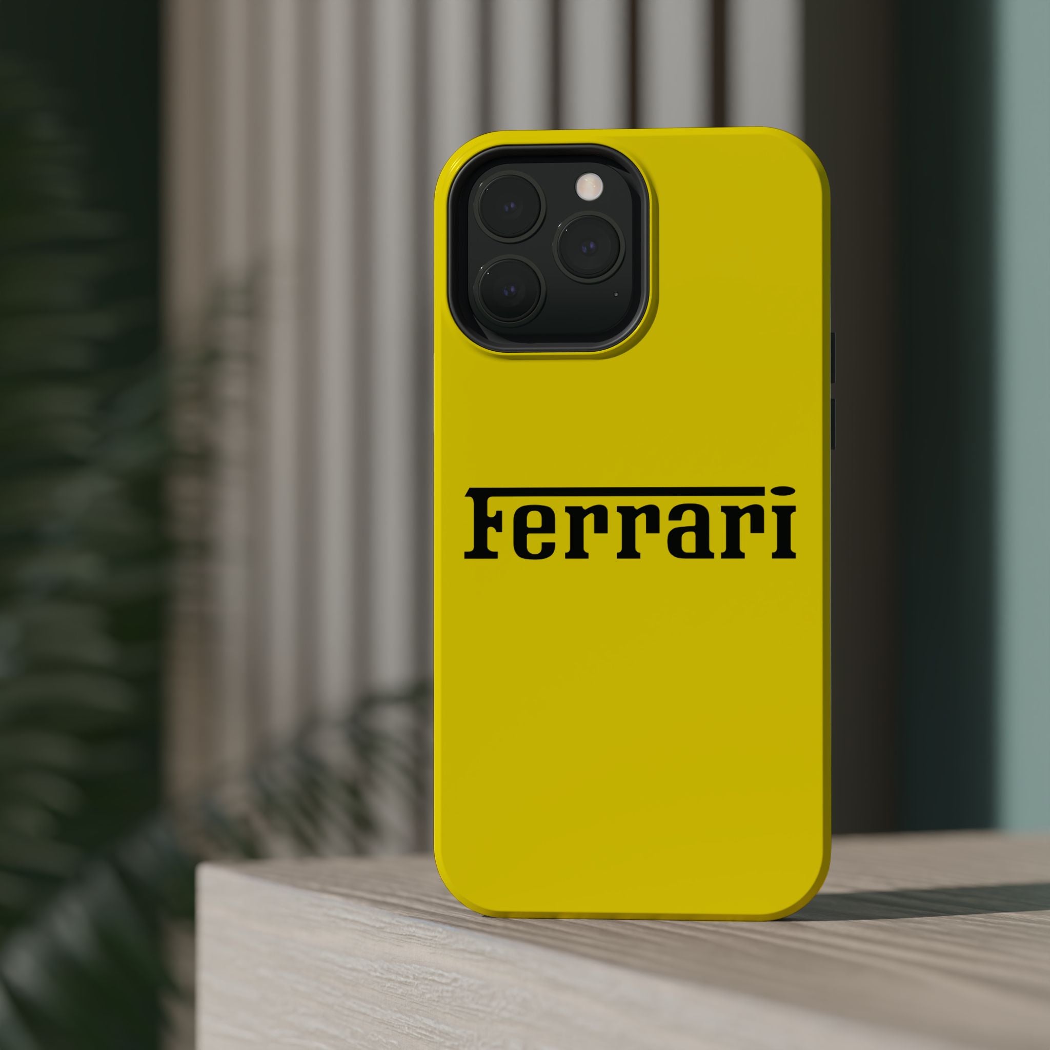 Ferrari Giallo Modena Inspired Magnetic Tough Cases