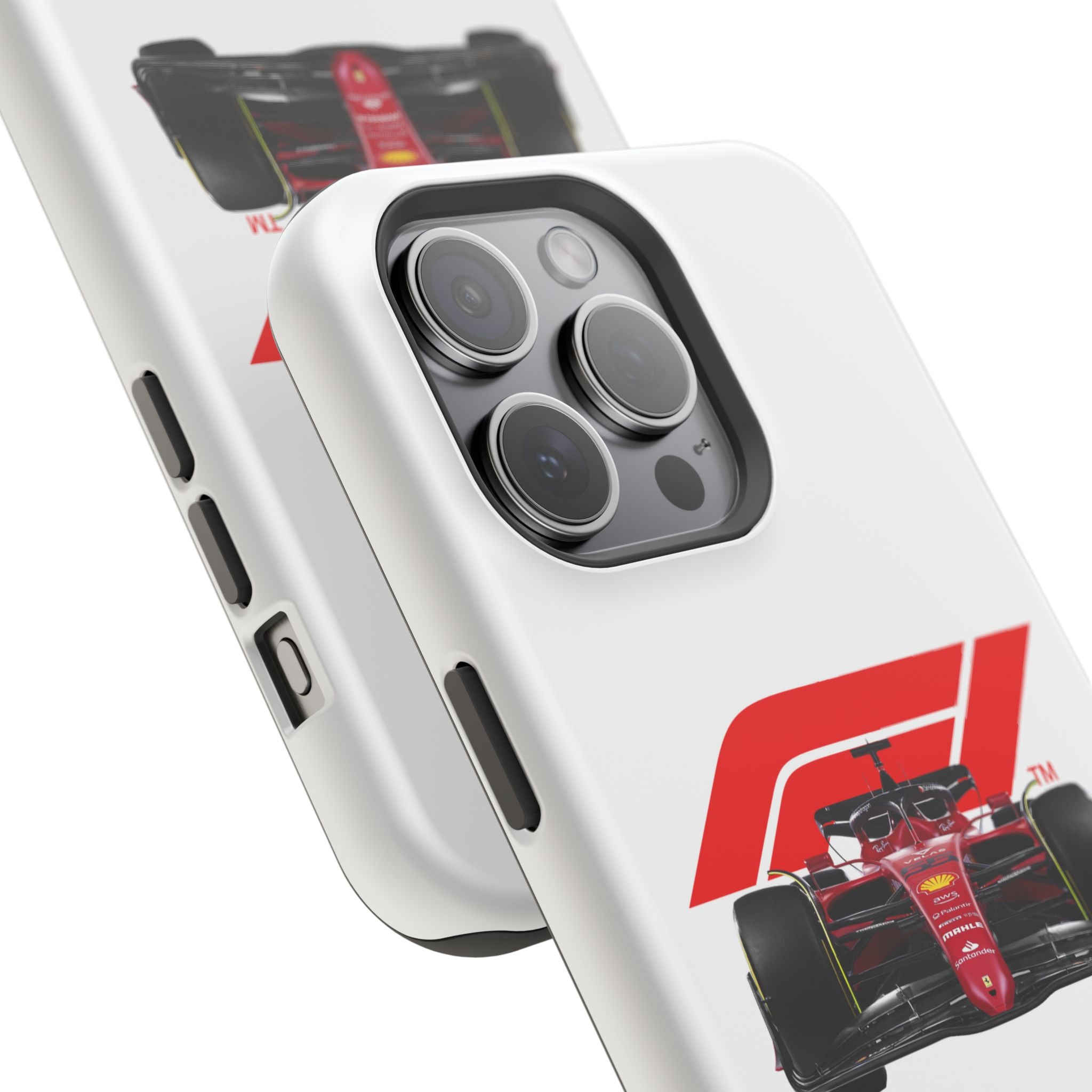 F1 inspired magnetic Tough Cases