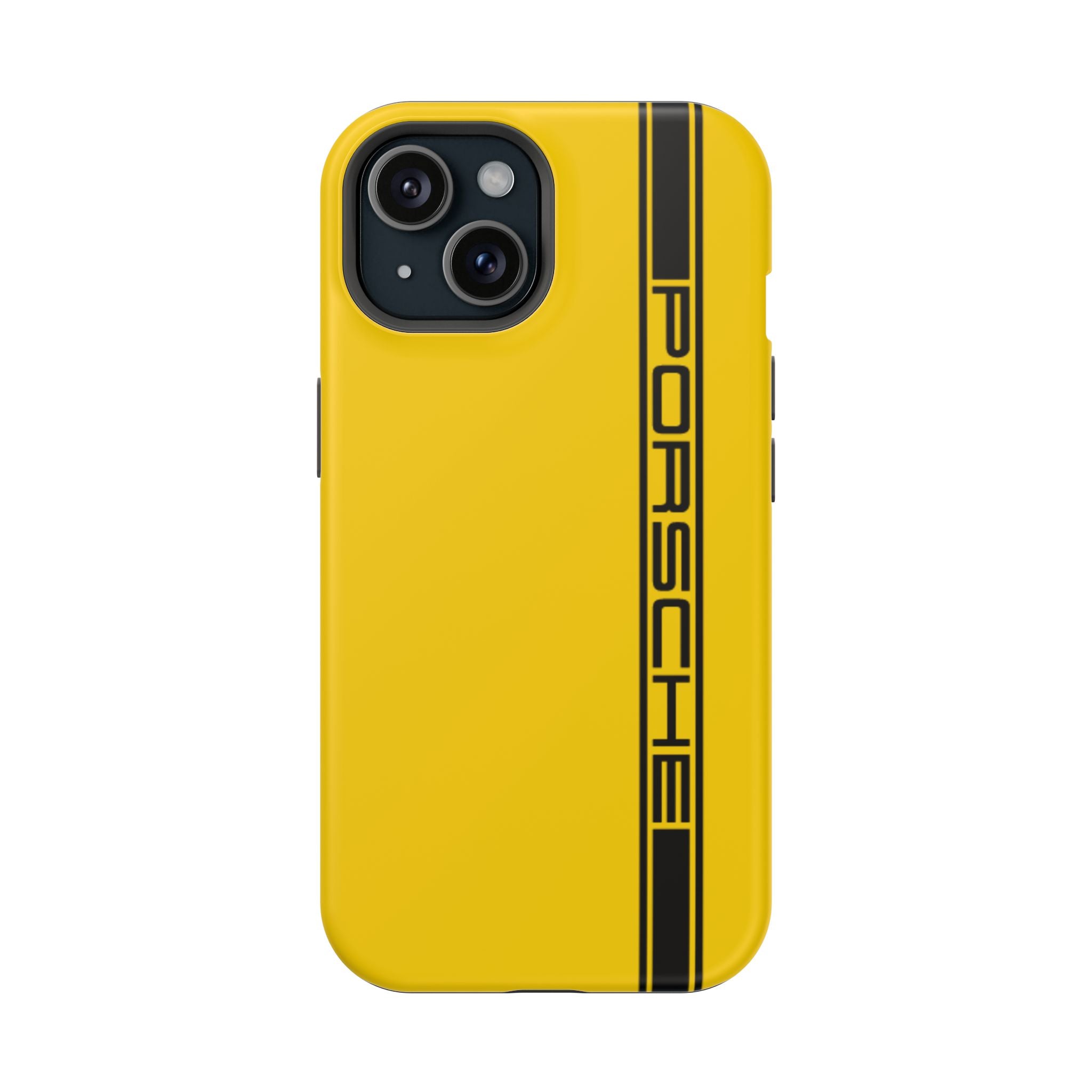 Porsche Speed yellow inspired Magnetic Tough Cases