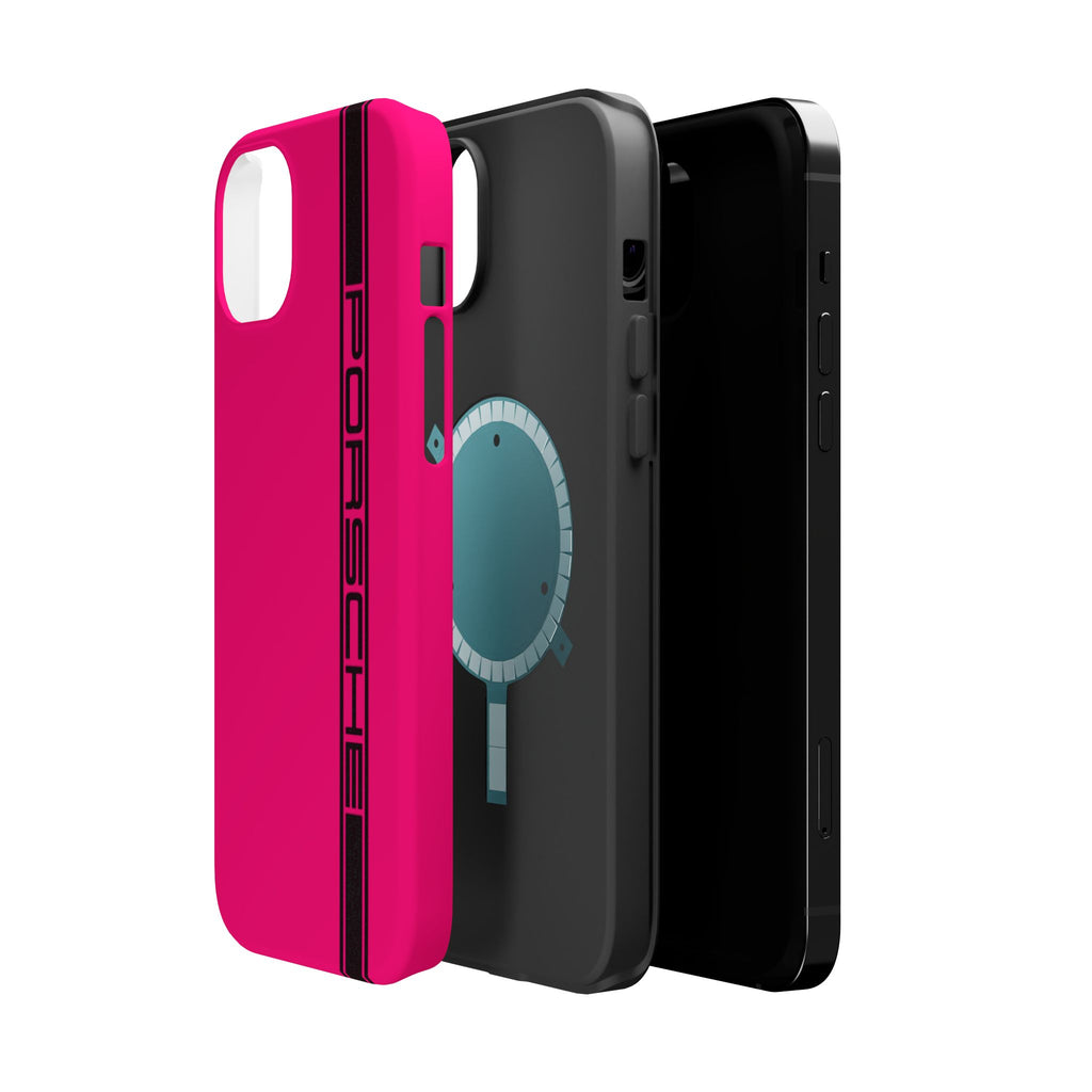 Porsche Rubystar colored inspired Magnetic Tough Cases