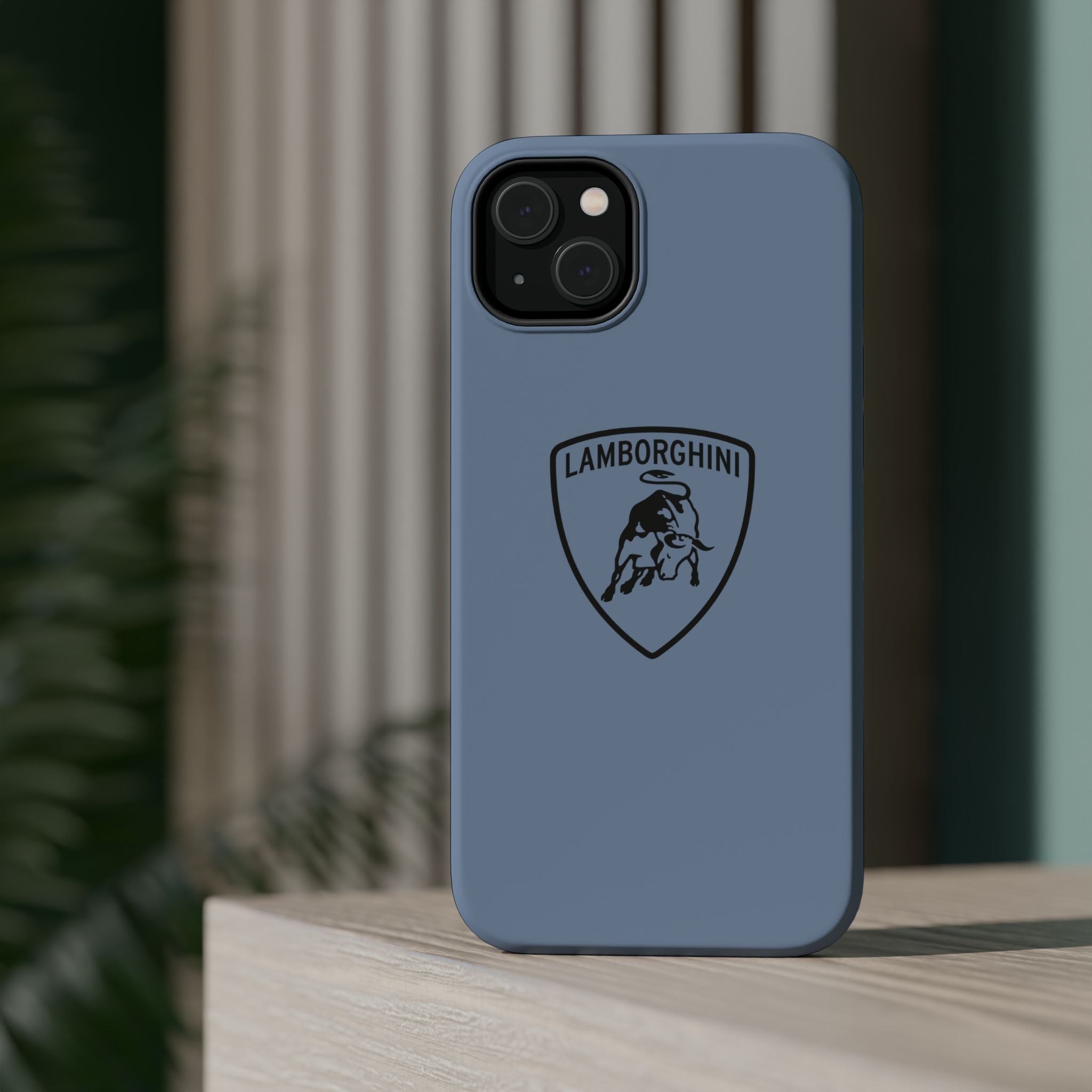 Lamborghini Azzurro Thetys inspired Magnetic Tough Cases