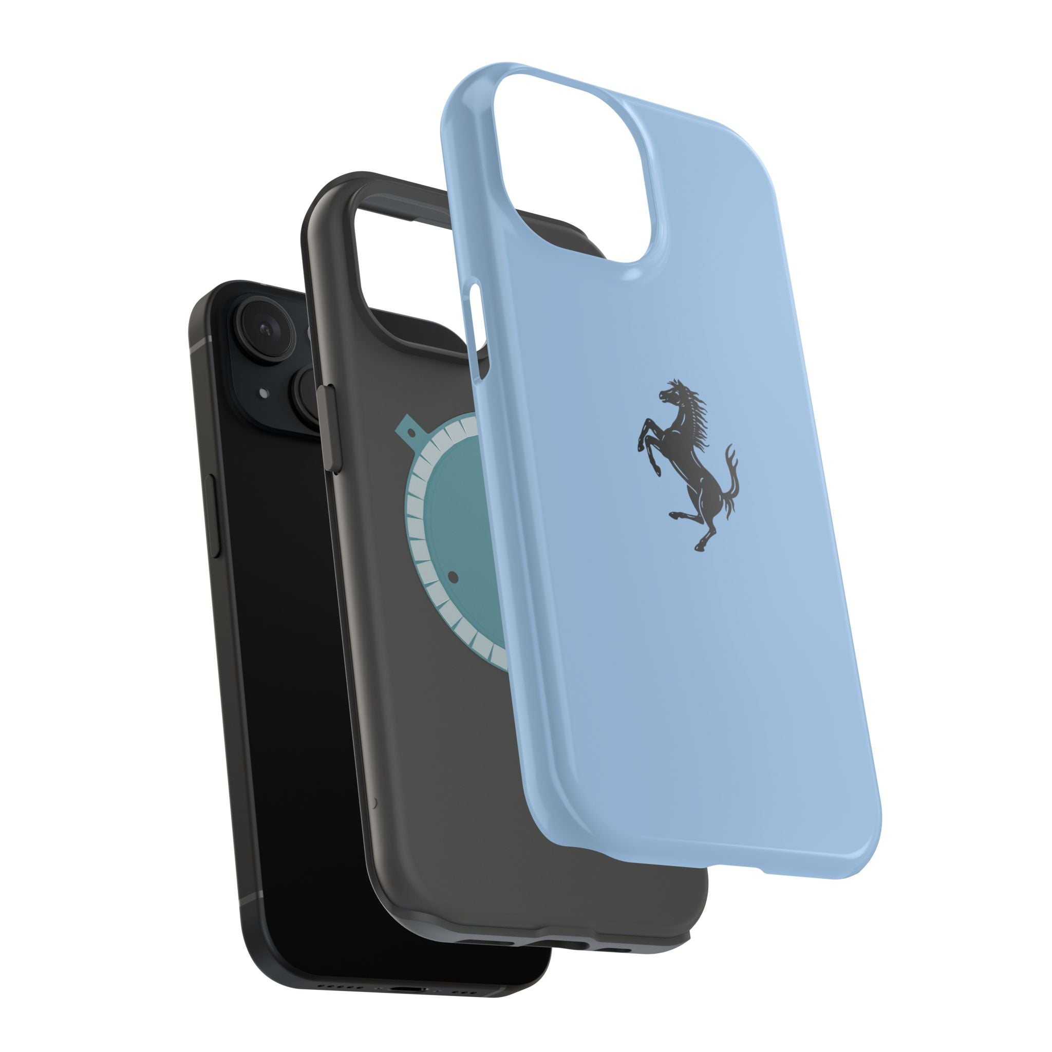 Ferrari hose Grigio alloy inspired Magnetic Tough Cases