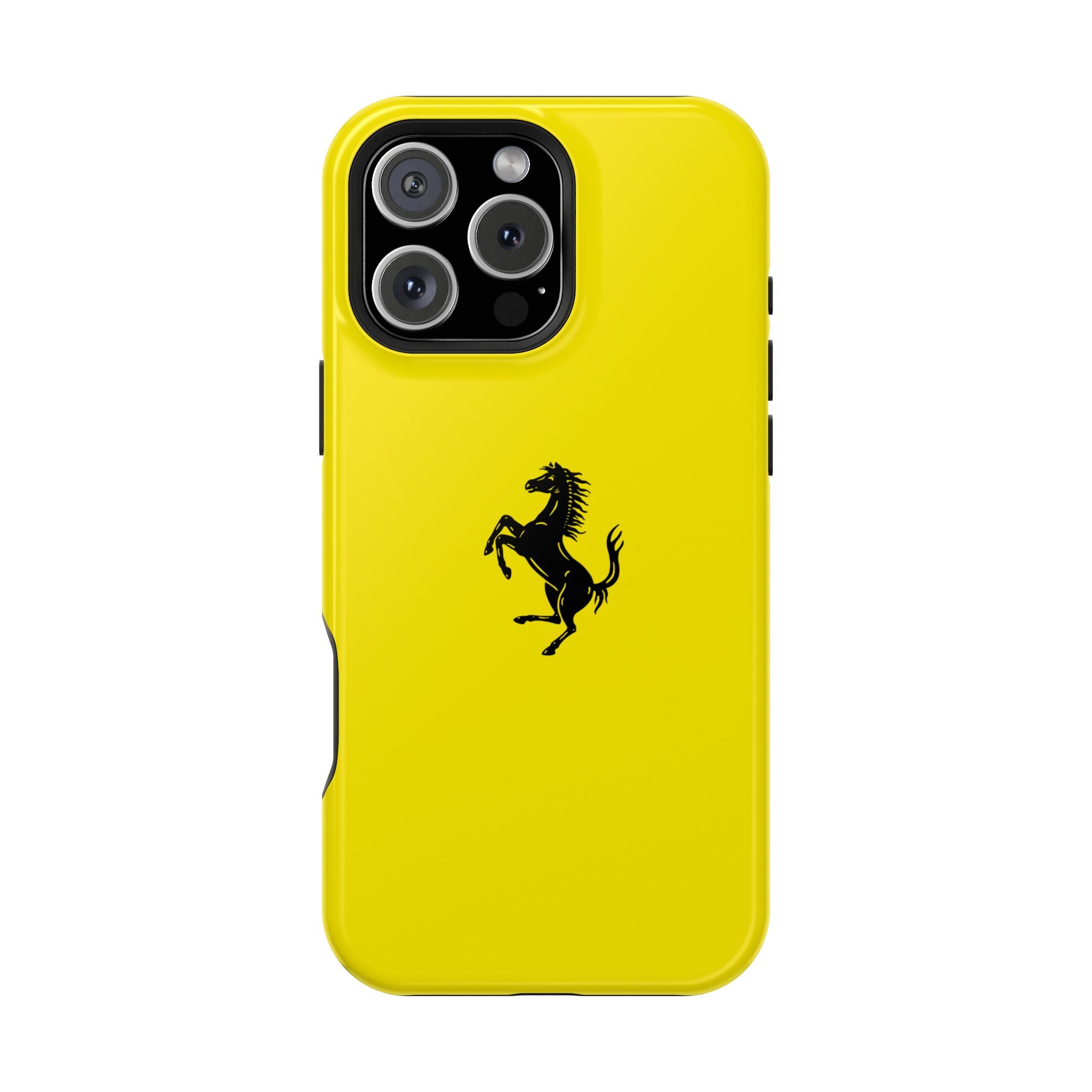 Ferrari horse Giallo Modena inspired Tough Cases