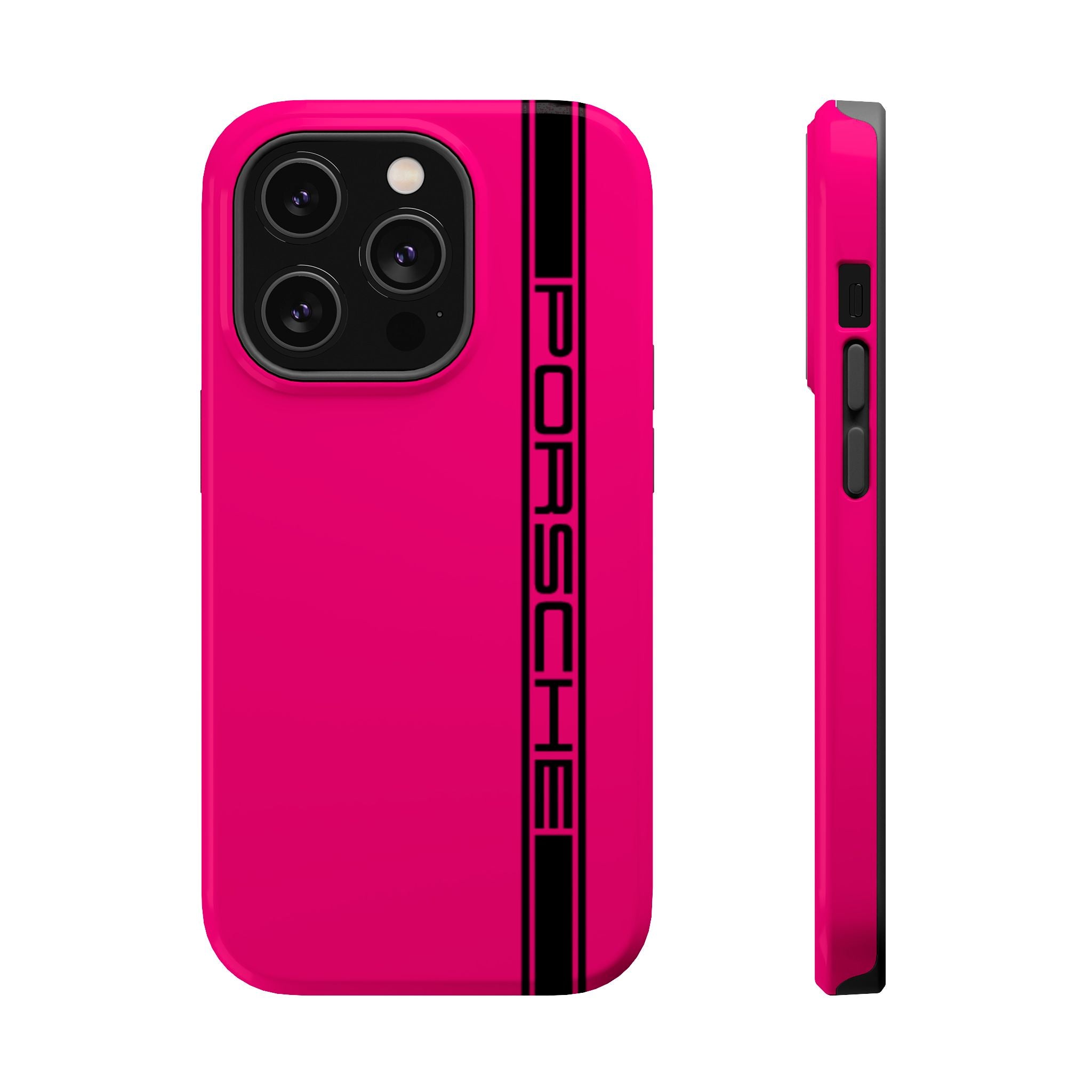 Porsche Rubystar colored inspired Magnetic Tough Cases