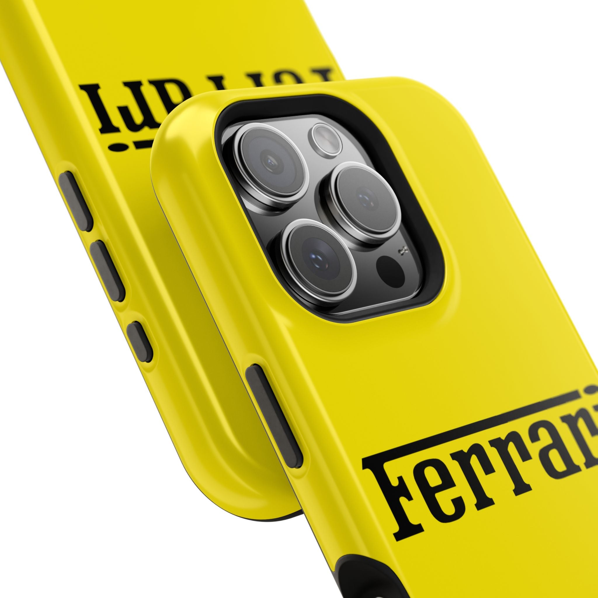 Ferrari Giallo Modena Inspired Magnetic Tough Cases
