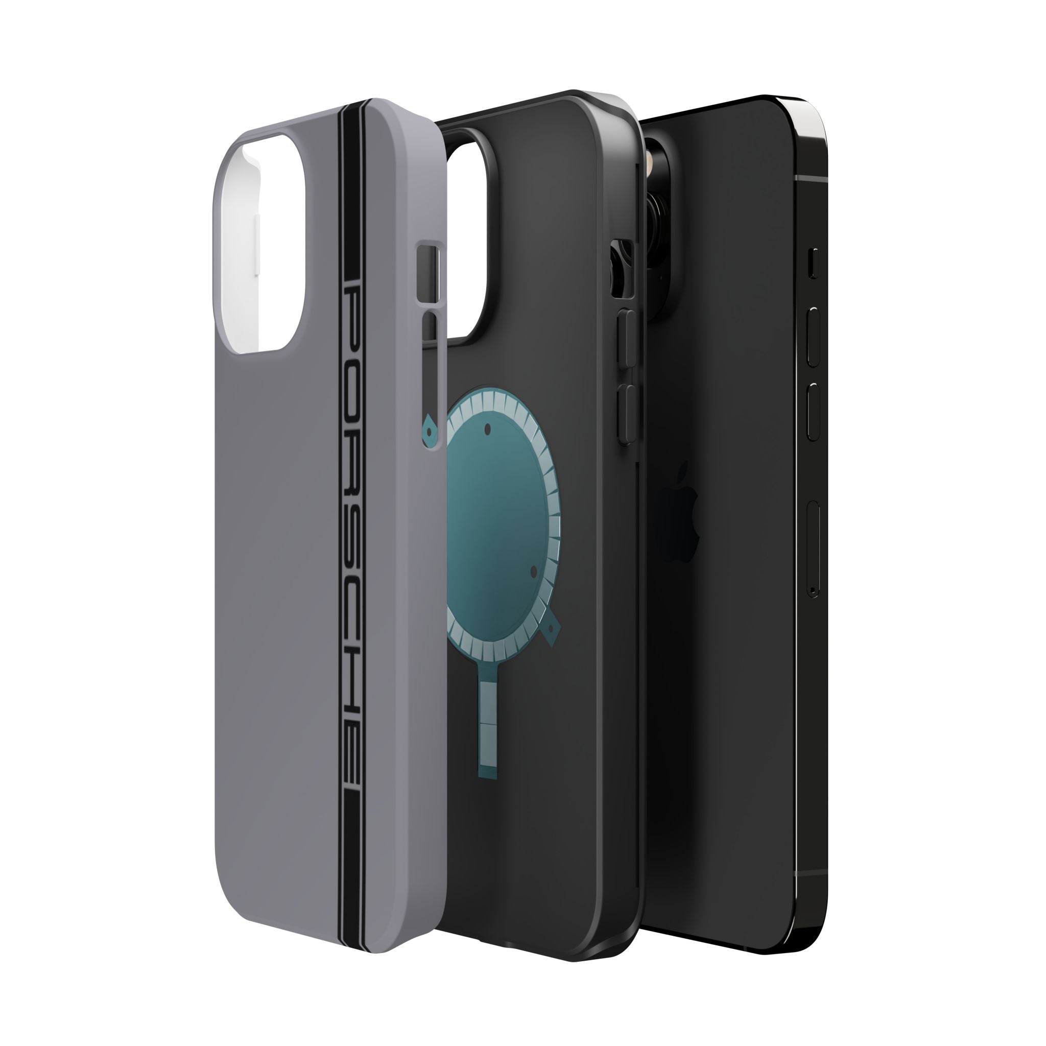 Porsche Chalk grey inspired Magnetic Tough Cases