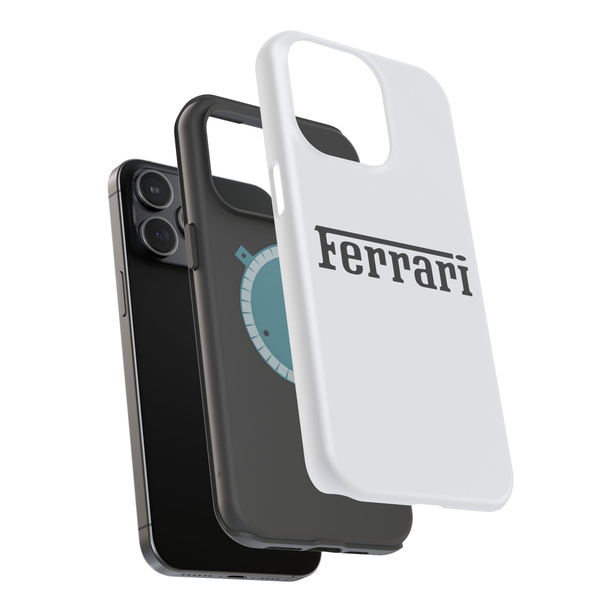Ferrari Bianco Avus inspired Magnetic Tough Cases