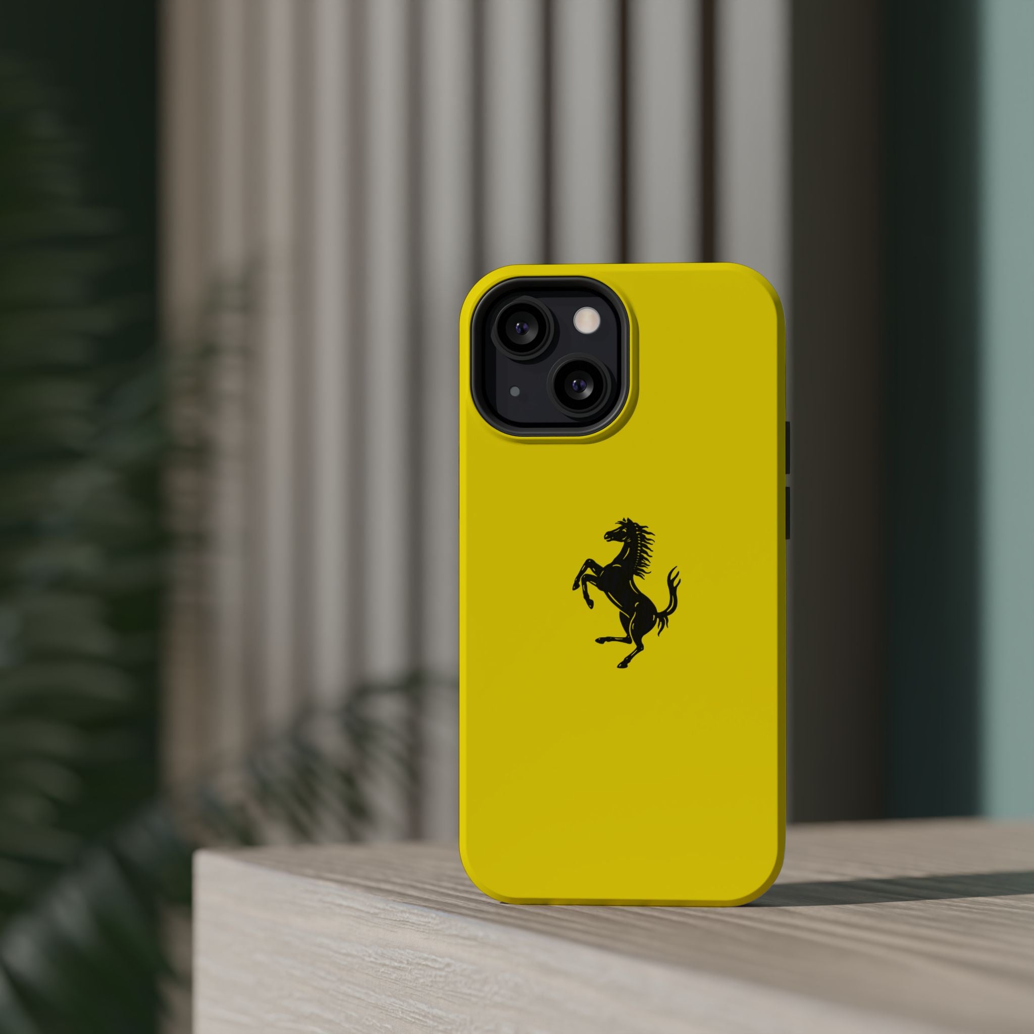 Ferrari horse giallo modena inspired Magnetic Tough Cases