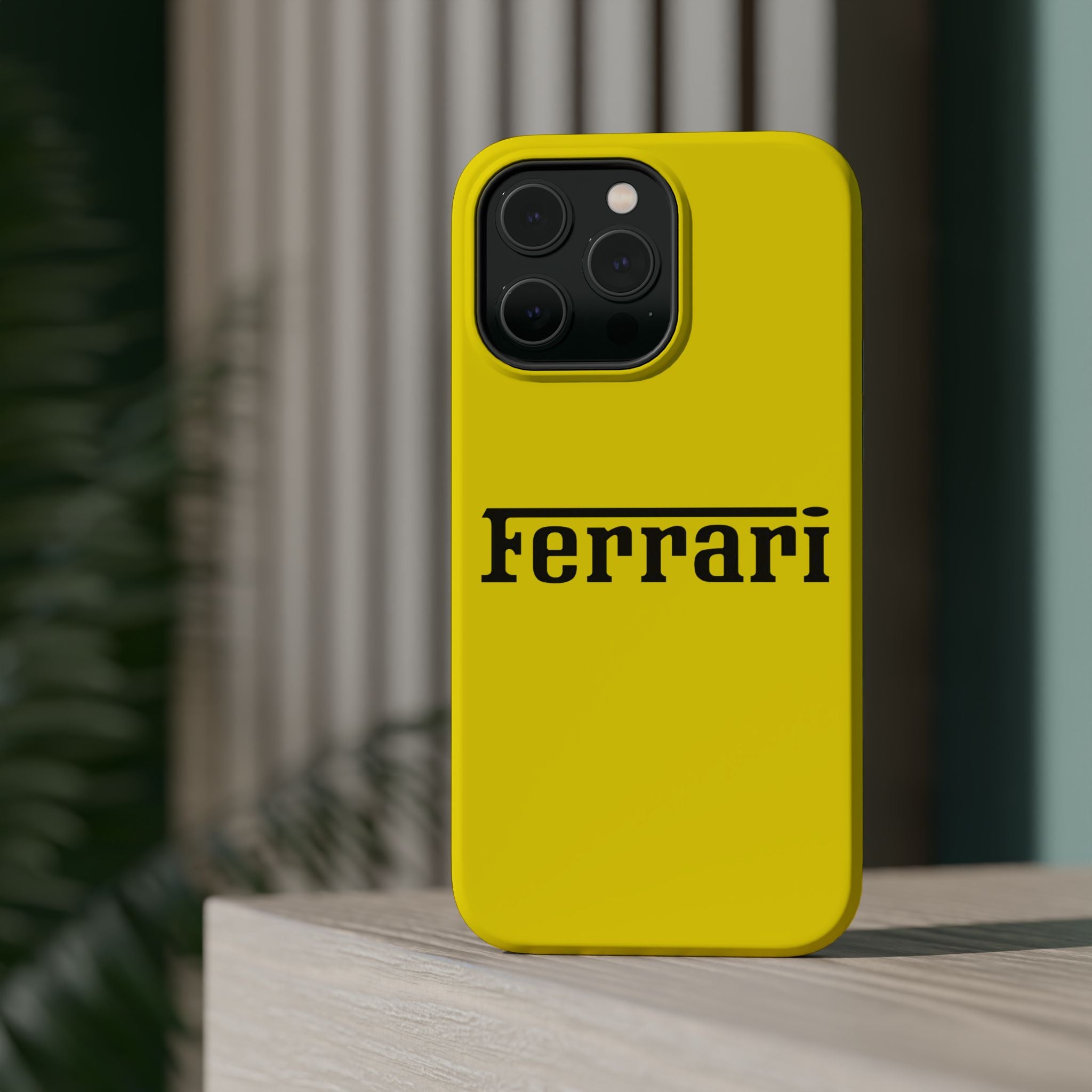 Ferrari Giallo Modena Inspired Magnetic Tough Cases