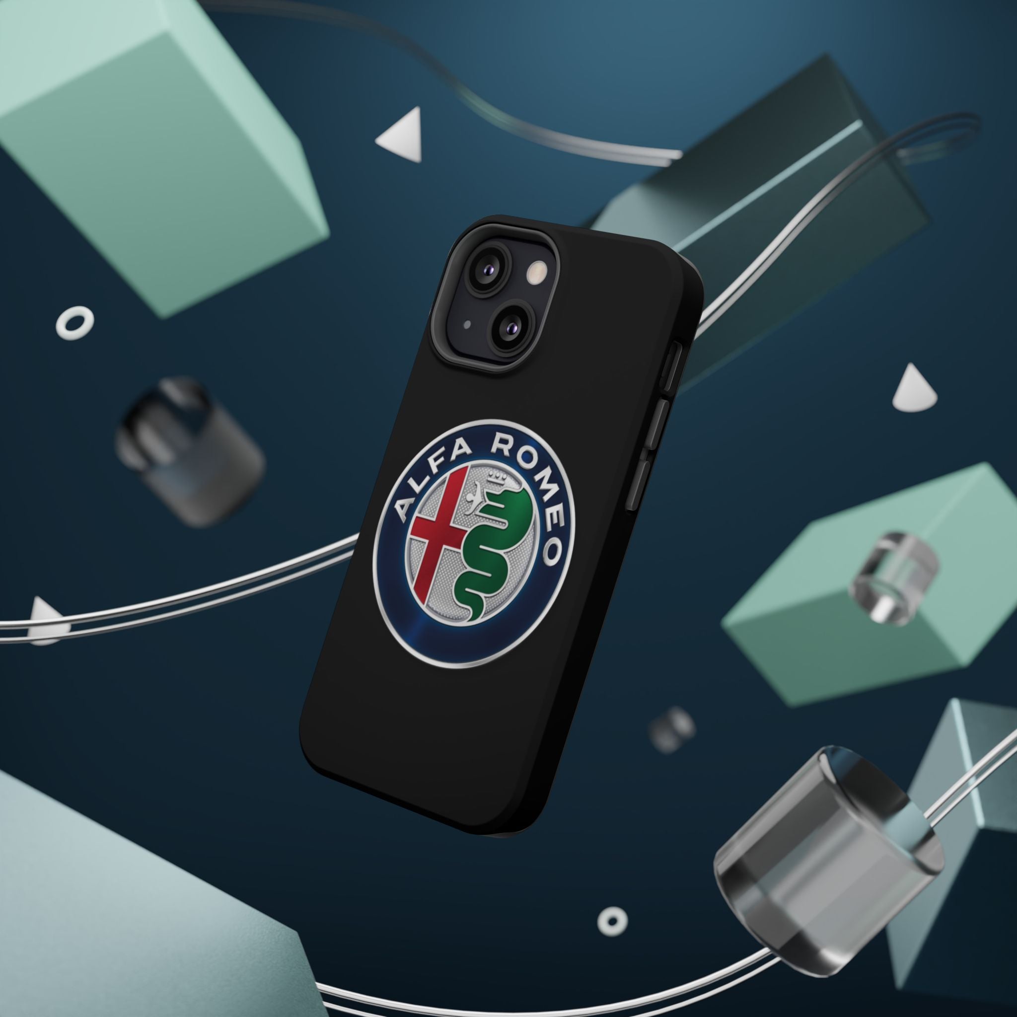 Vulcano Black inspired Magnetic Tough Cases