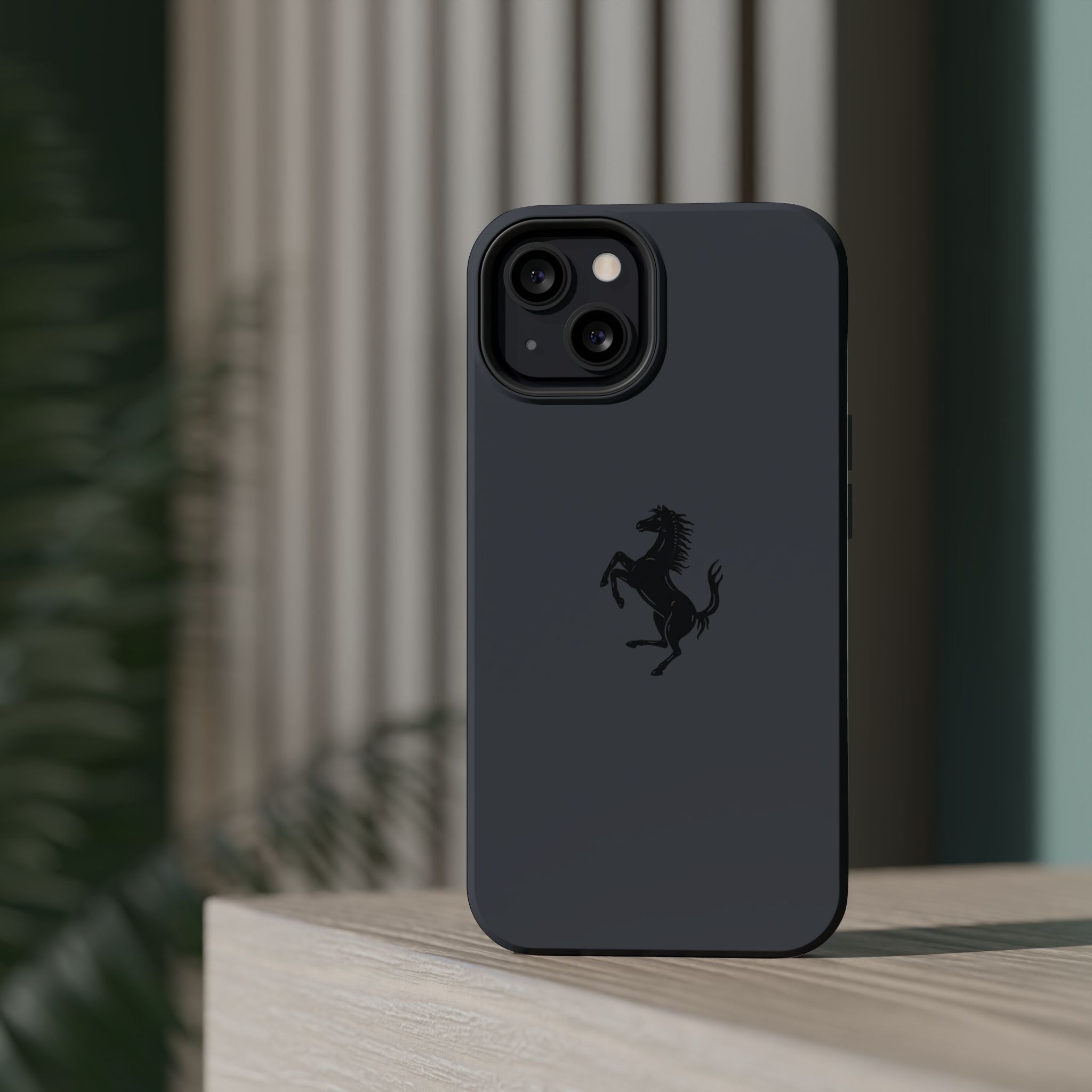 Ferrari horse Grigio silverstone inspired Magnetic Tough Cases