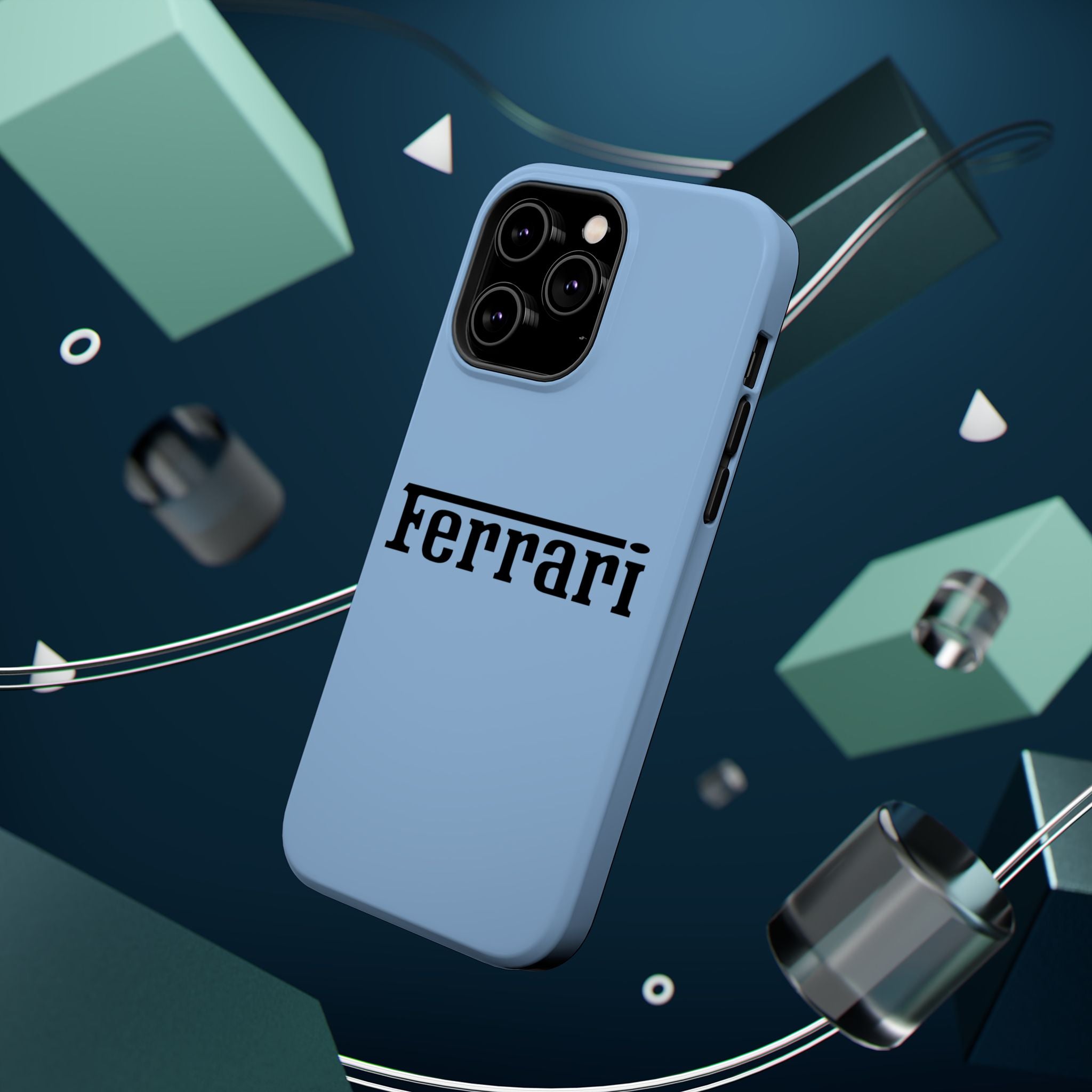 Ferrari Grigio Alloy inspired Magnetic Tough Cases