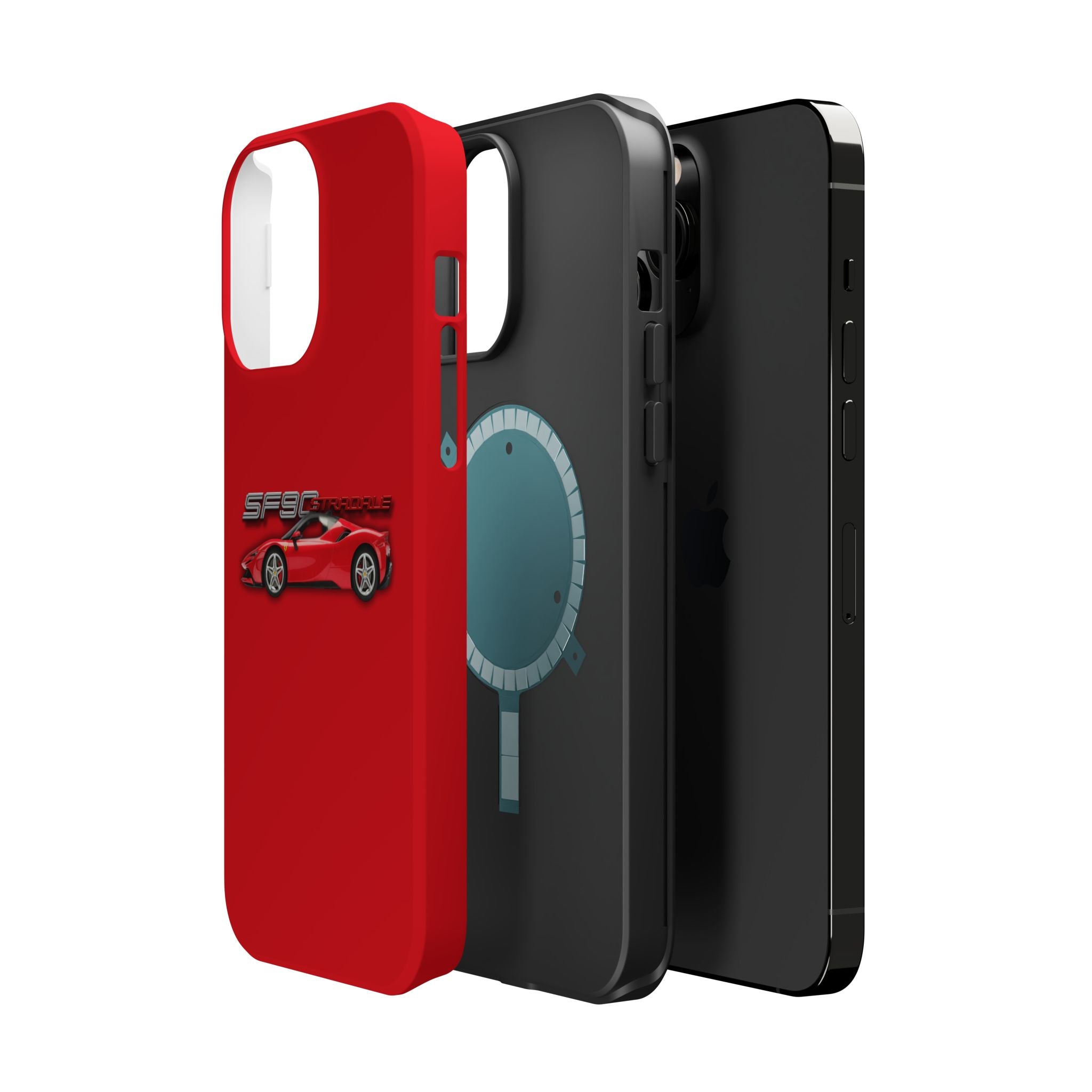 Ferrari SF90 Stradale inspired Magnetic Tough Cases