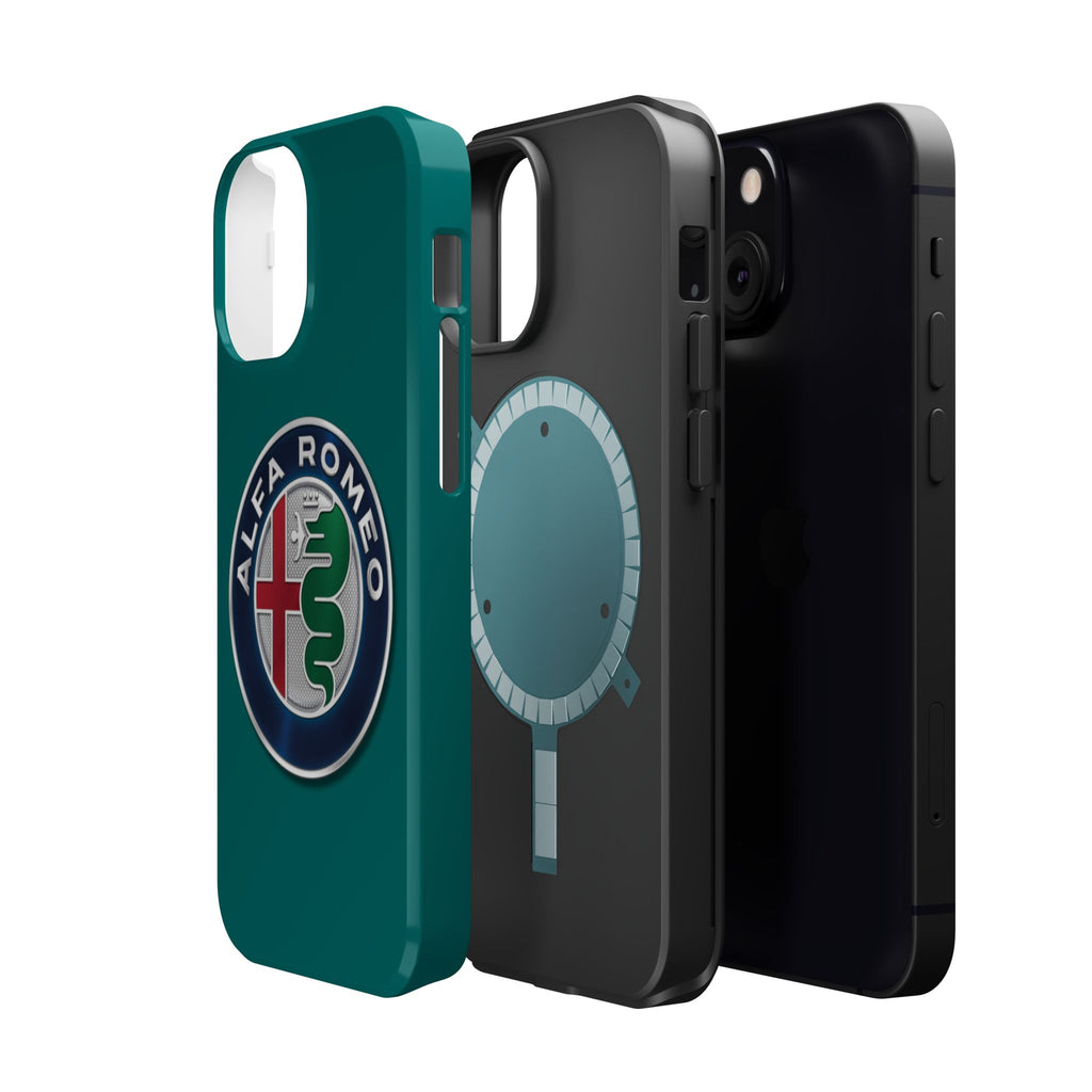 Alfa Romeo Green Magnetic Tough Cases