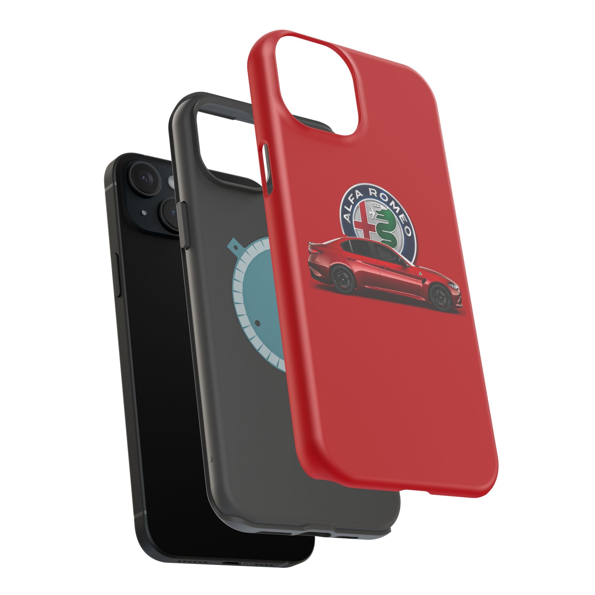 Alfa Romeo inspired Magnetic Tough Cases