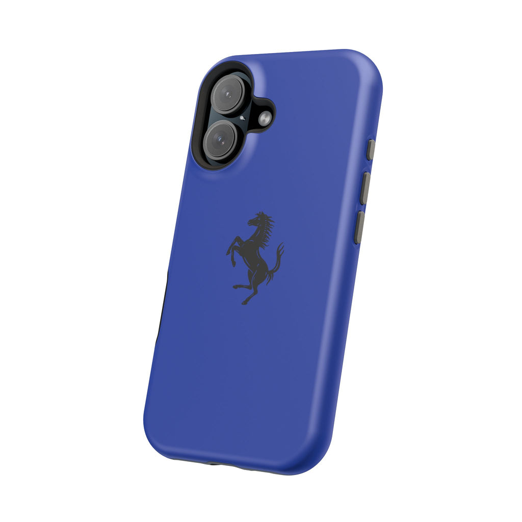 Ferrari horse blu Tour de France inspired Magnetic Tough Cases