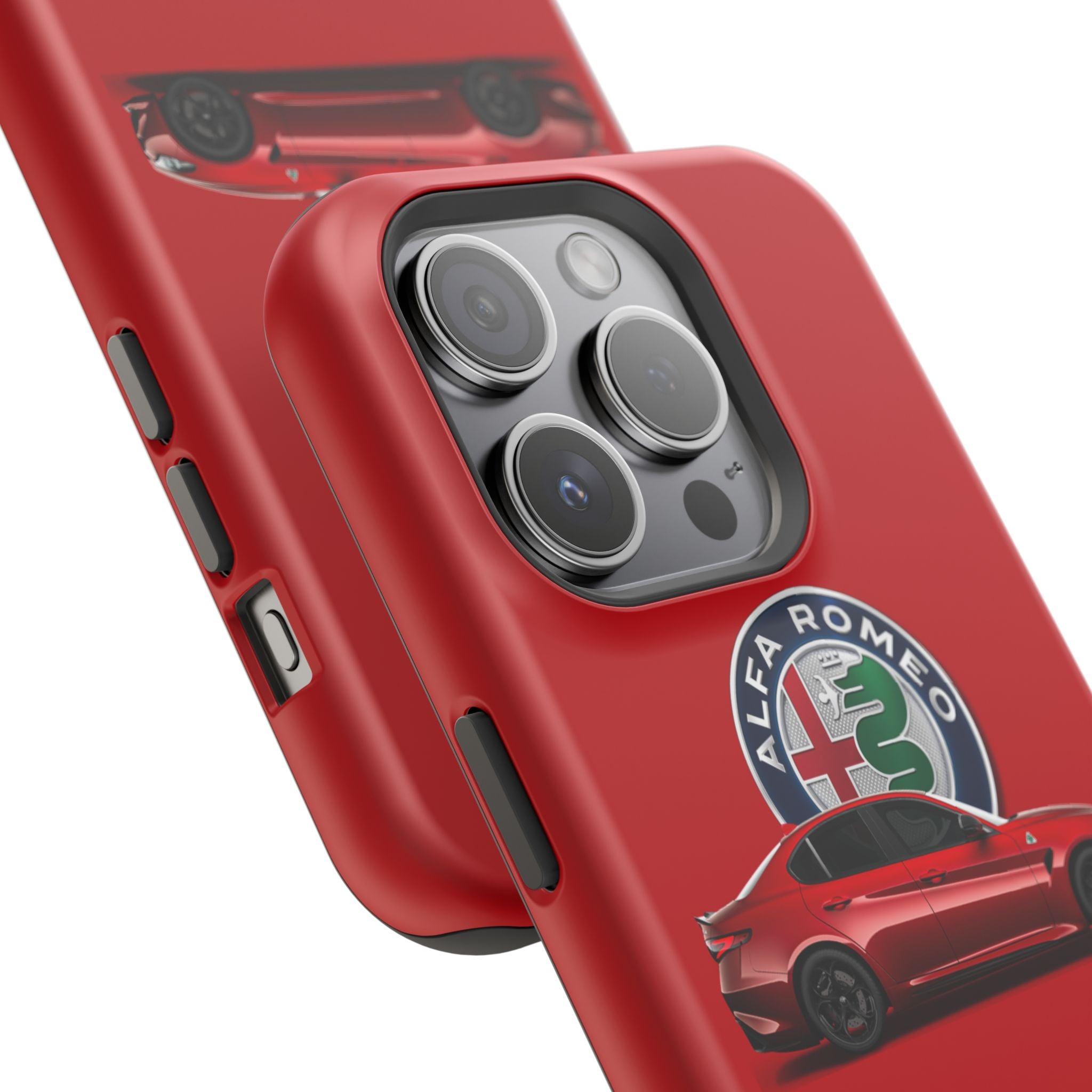 Alfa Romeo inspired Magnetic Tough Cases