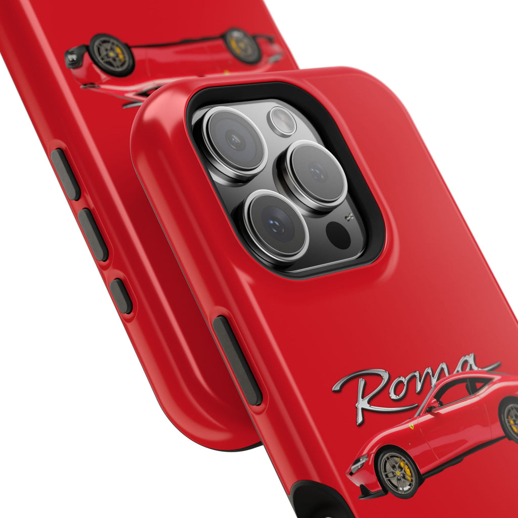 Ferrari Roma inspired Magnetic Tough Cases