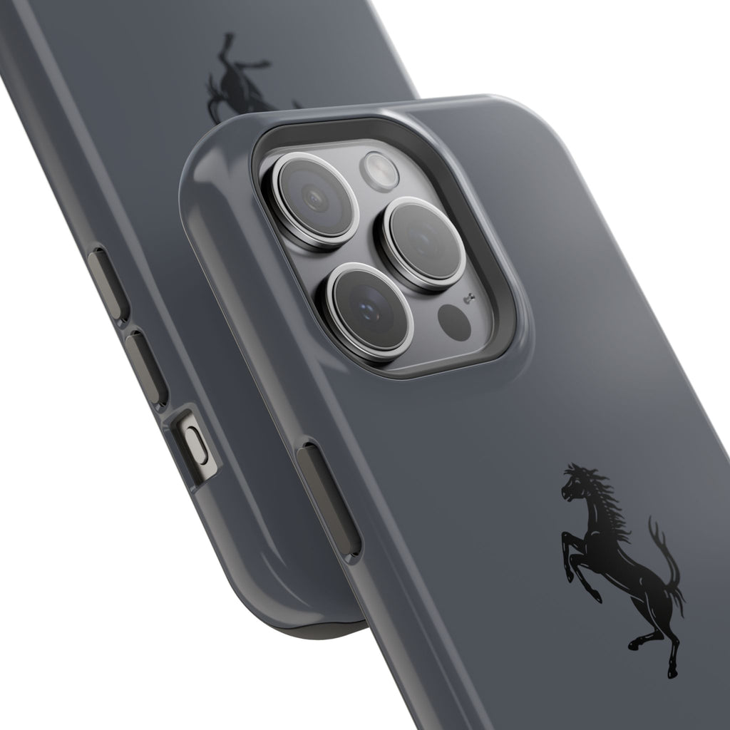 Ferrari horse Grigio silverstone inspired Magnetic Tough Cases