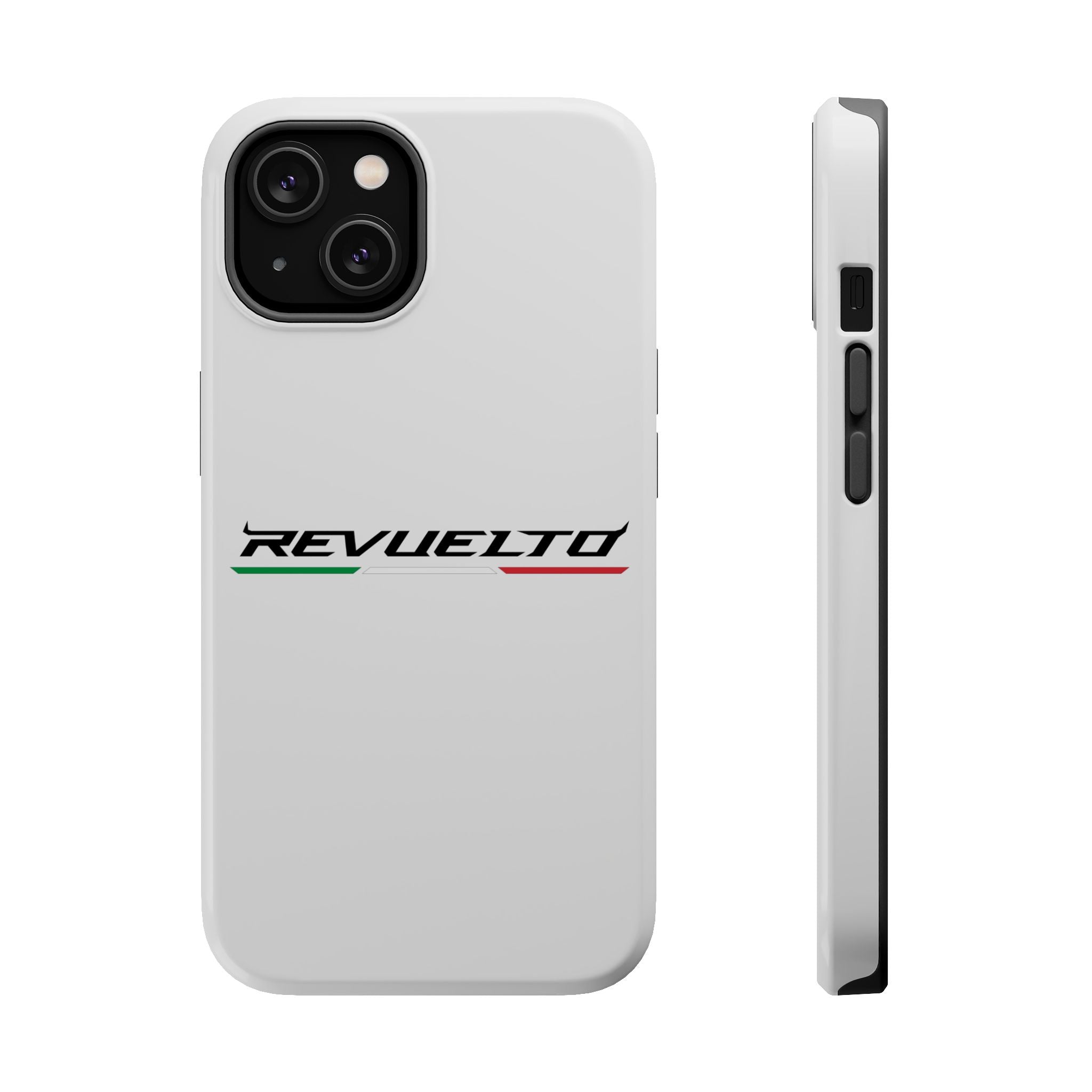 Lamborghini Revuelto White inspired Magnetic Tough Cases