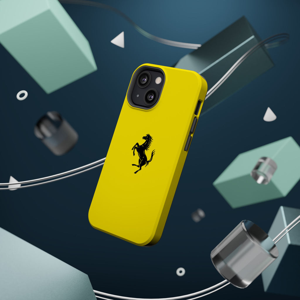 Ferrari horse giallo modena inspired Magnetic Tough Cases