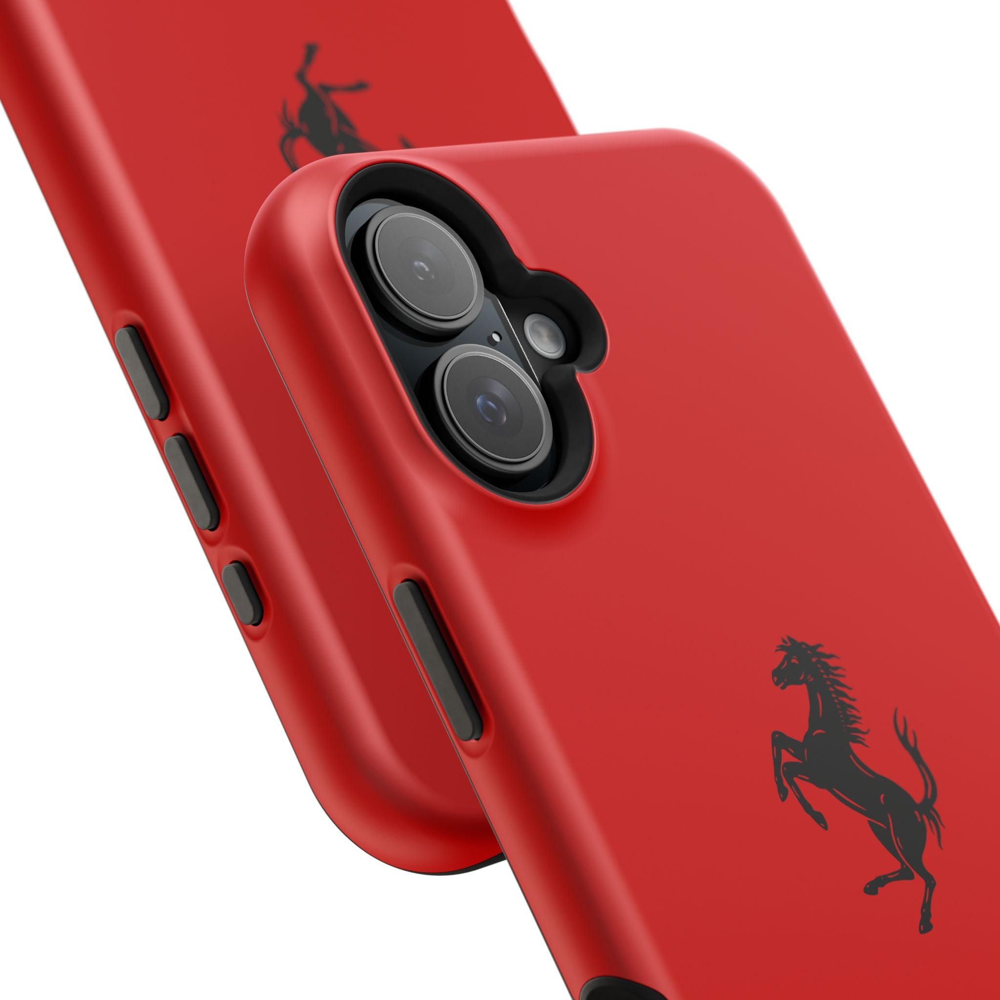 Ferrari horse Rosso Corsa inspired Magnetic Tough Cases