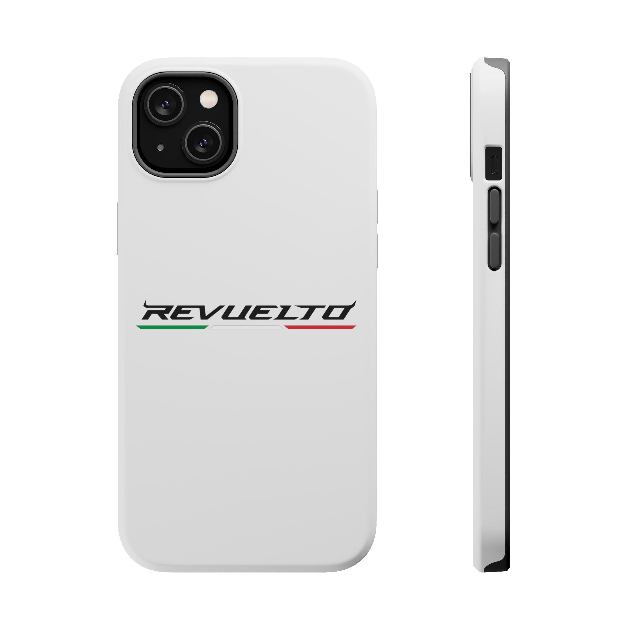 Lamborghini Revuelto White inspired Magnetic Tough Cases