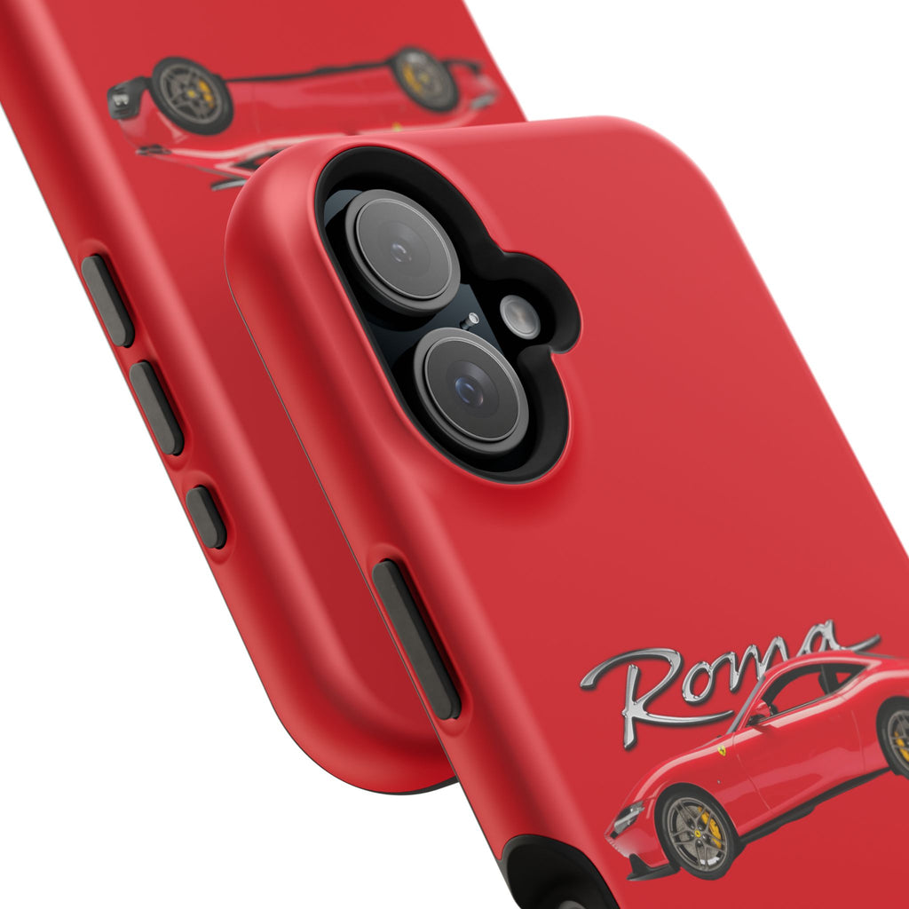 Ferrari Roma inspired Magnetic Tough Cases