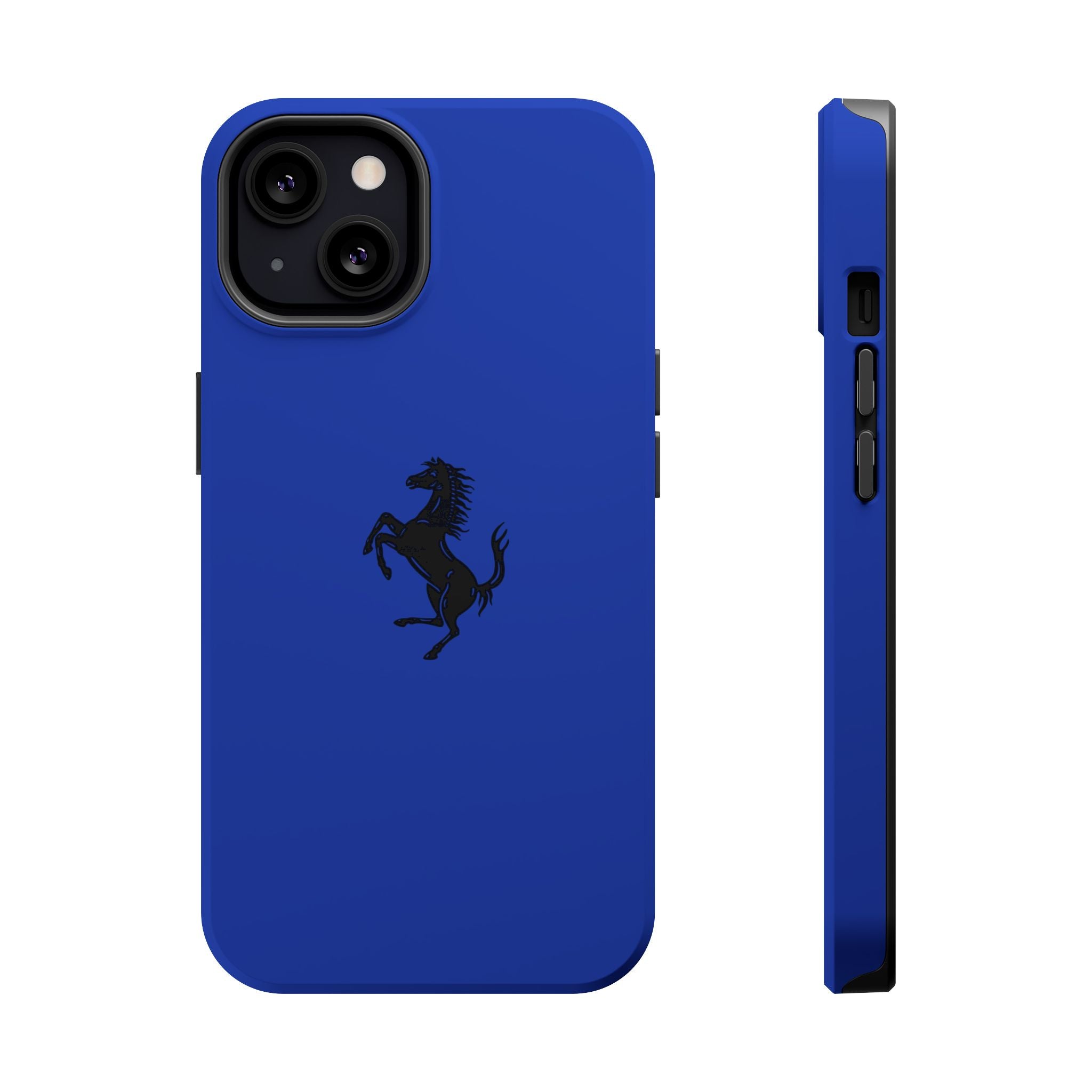 Ferrari horse blu Tour de France inspired Magnetic Tough Cases