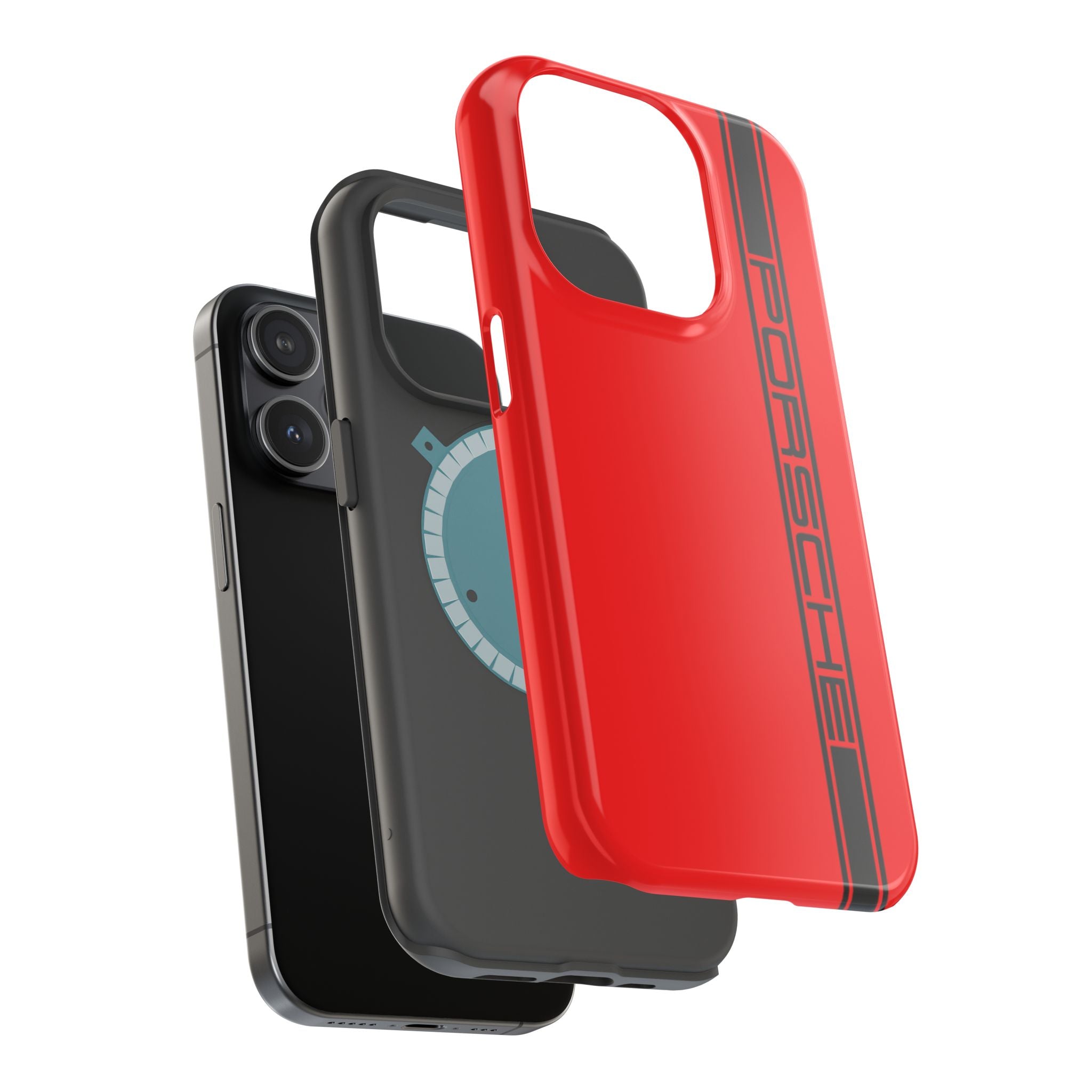 Porsche Guards red inspired Magnetic Tough Cases
