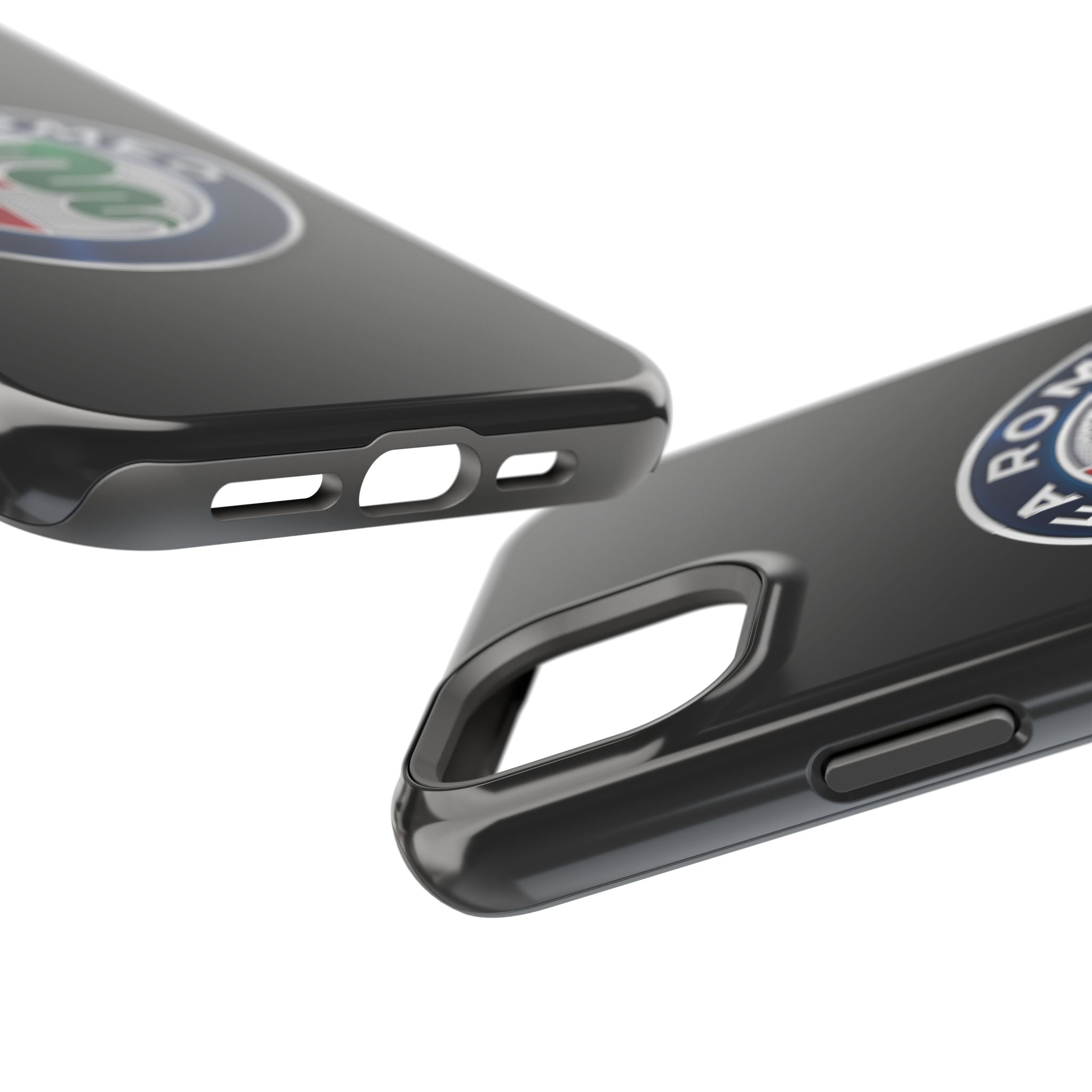 Alfa romeo black Magnetic Tough Cases