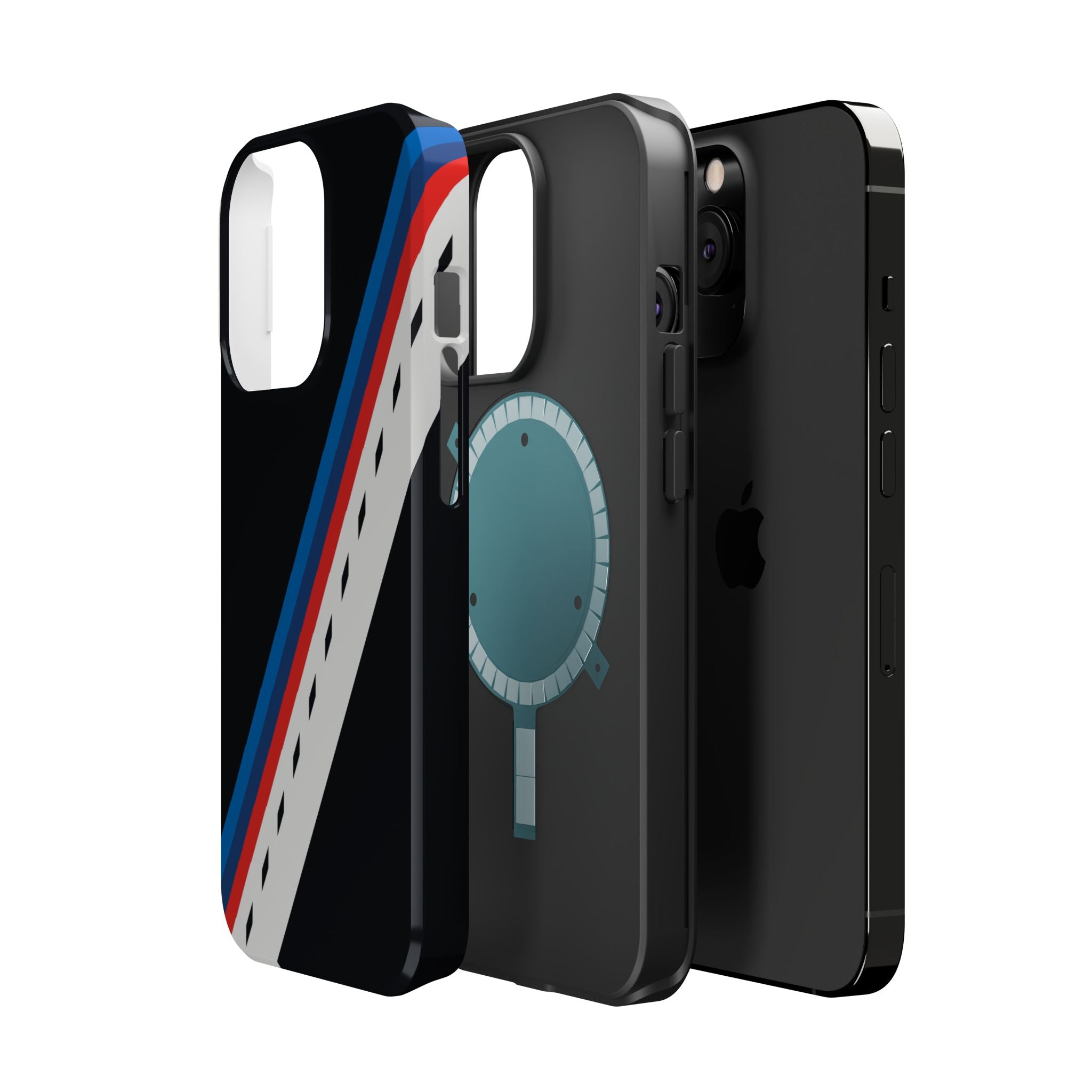 BMW M line inspired Magnetic Tough Cases