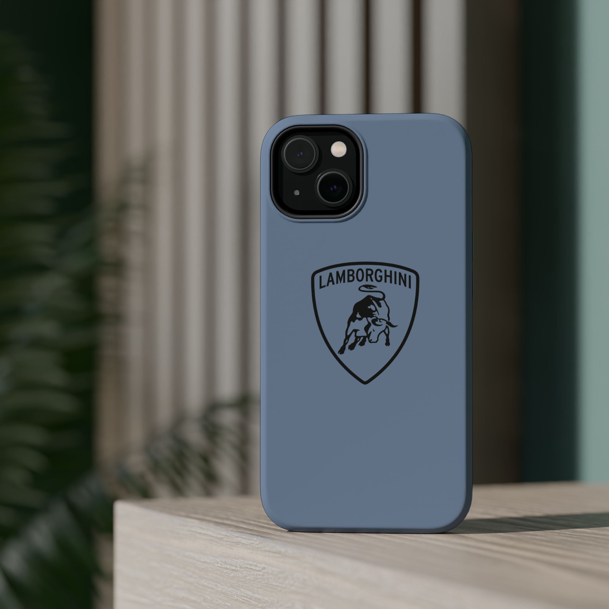 Lamborghini Azzurro Thetys inspired Magnetic Tough Cases