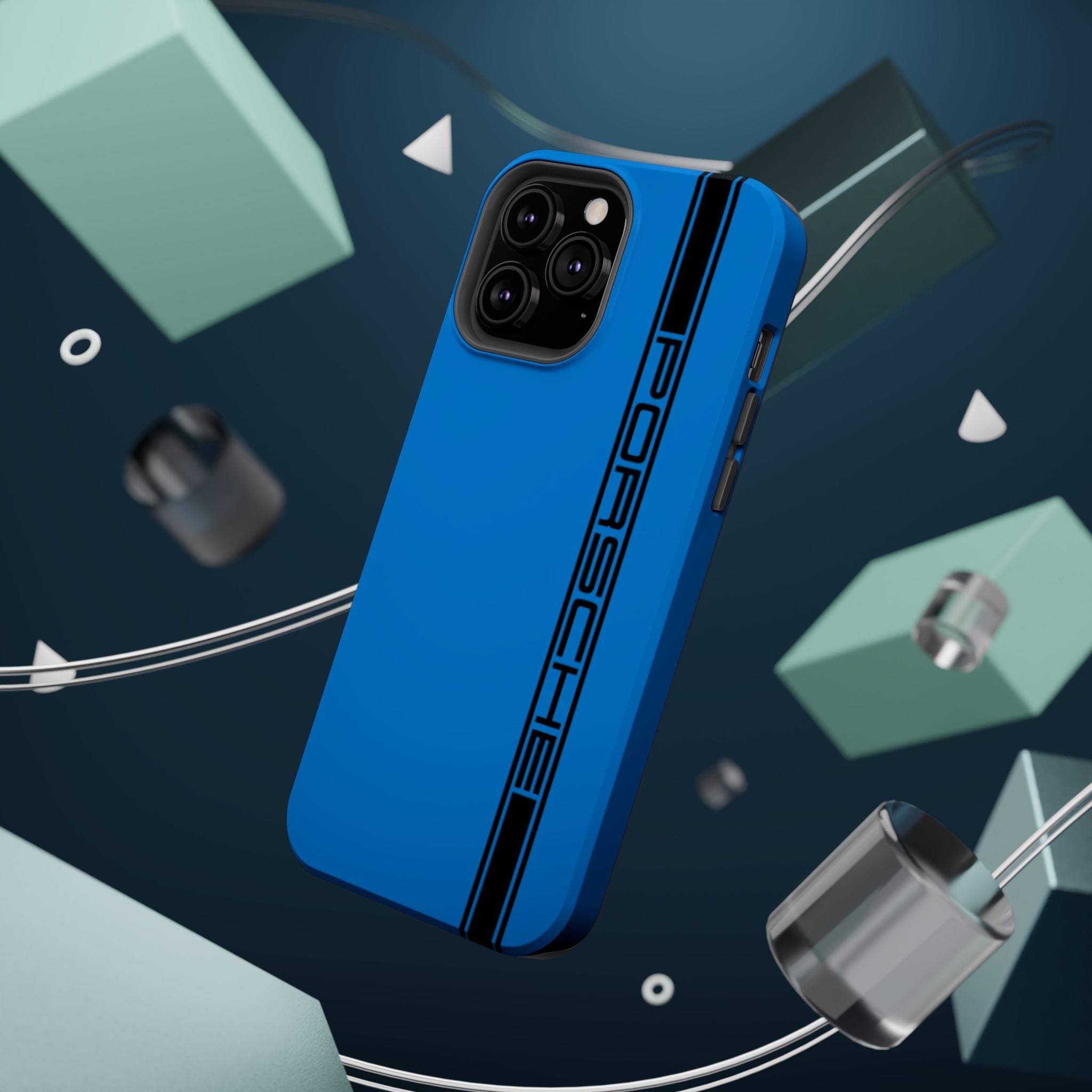 Porsche Riviera Blue inspired Magnetic Tough Cases