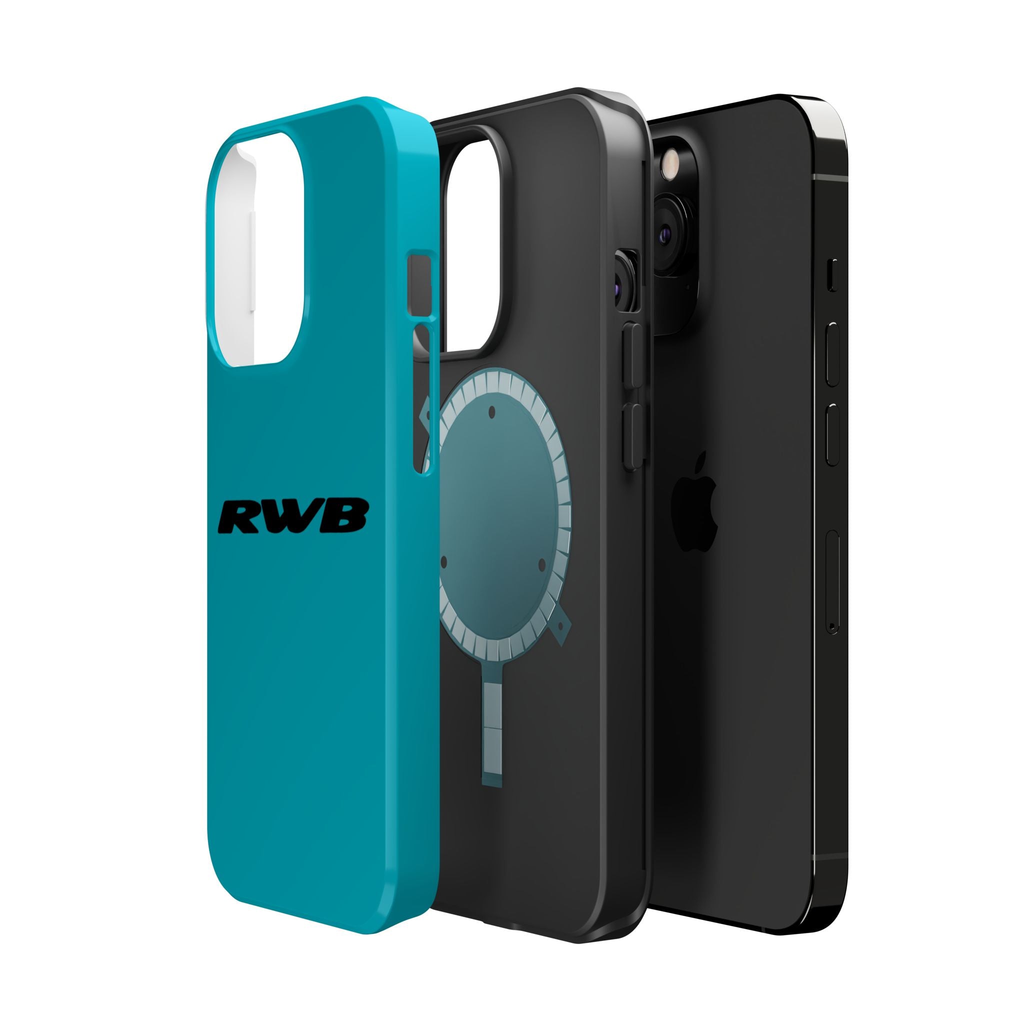 RWB Miami blue inspired Magnetic Tough Cases