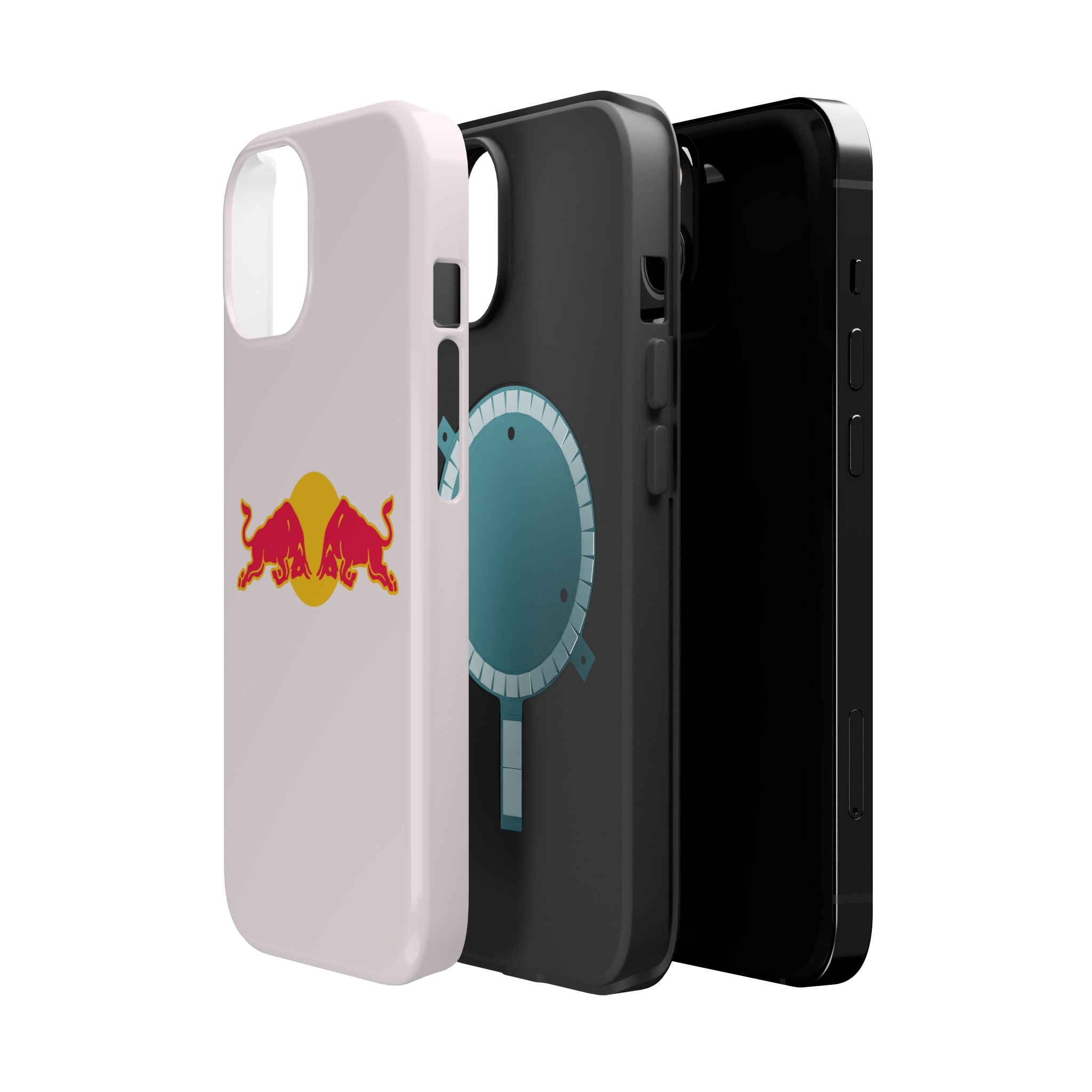 Red Bull white inspired Magnetic Tough Cases