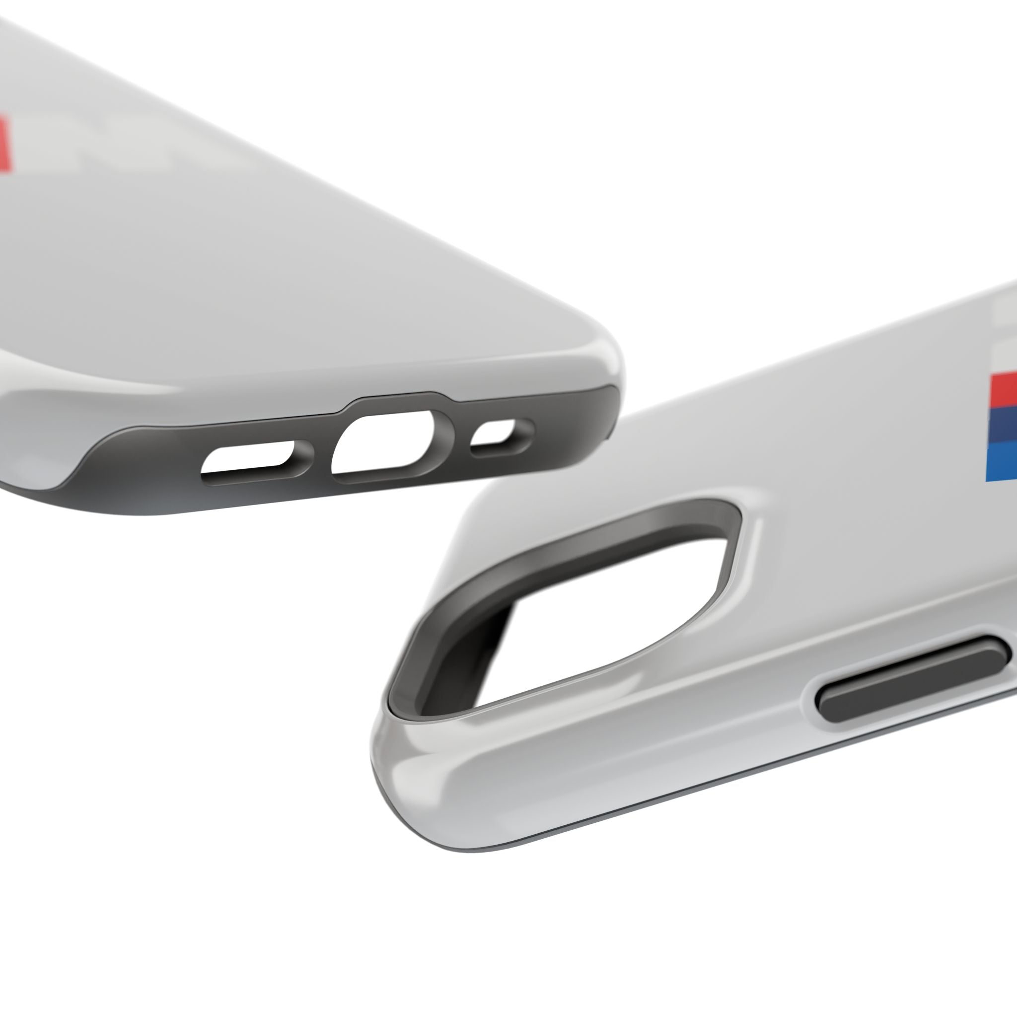 M badge inspired Magnetic Tough Cases