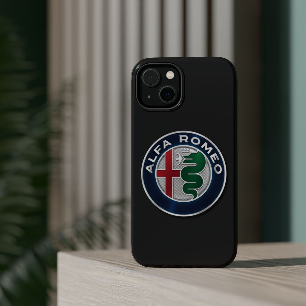 Alfa romeo black Magnetic Tough Cases