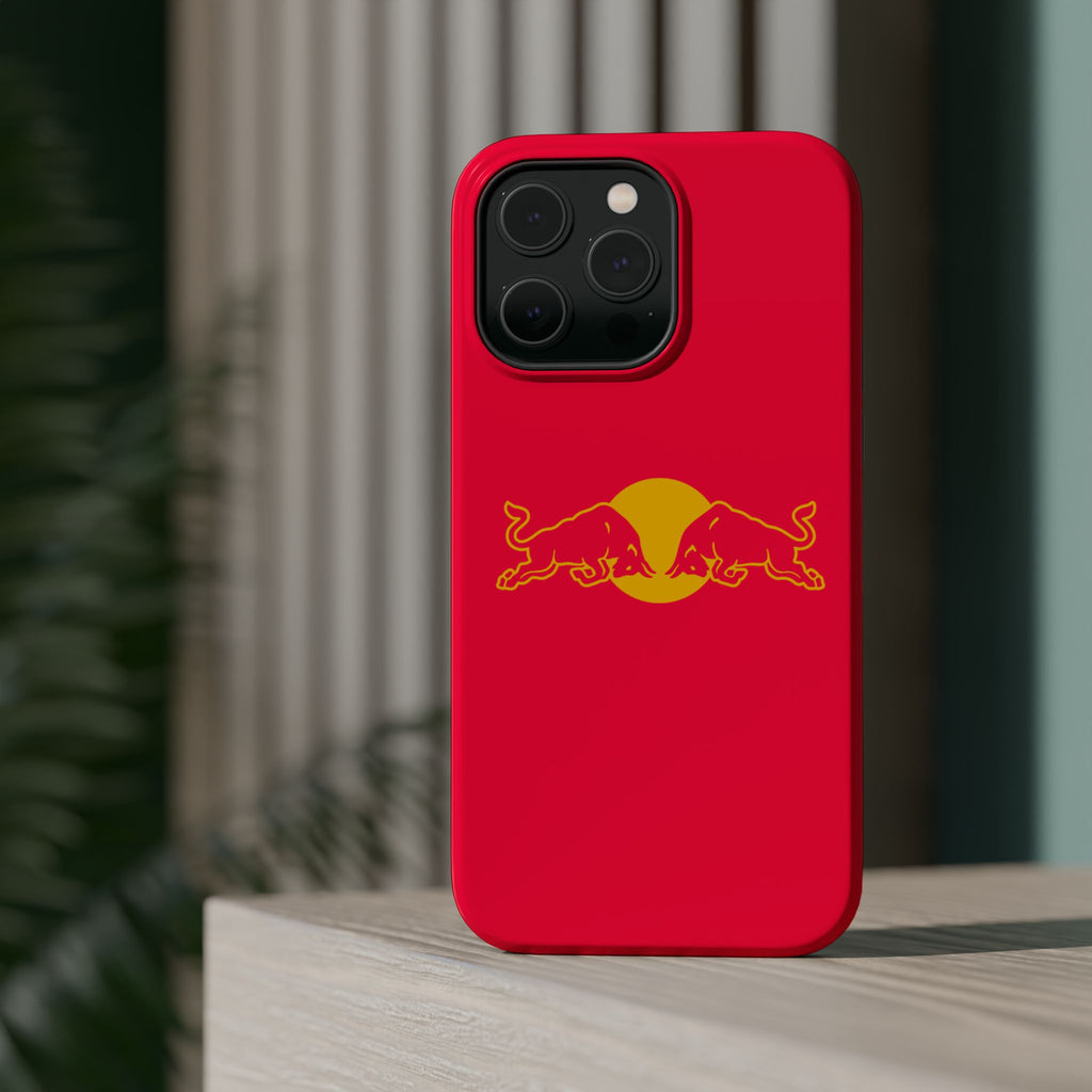 Red Bull red inspired Magnetic Tough Cases
