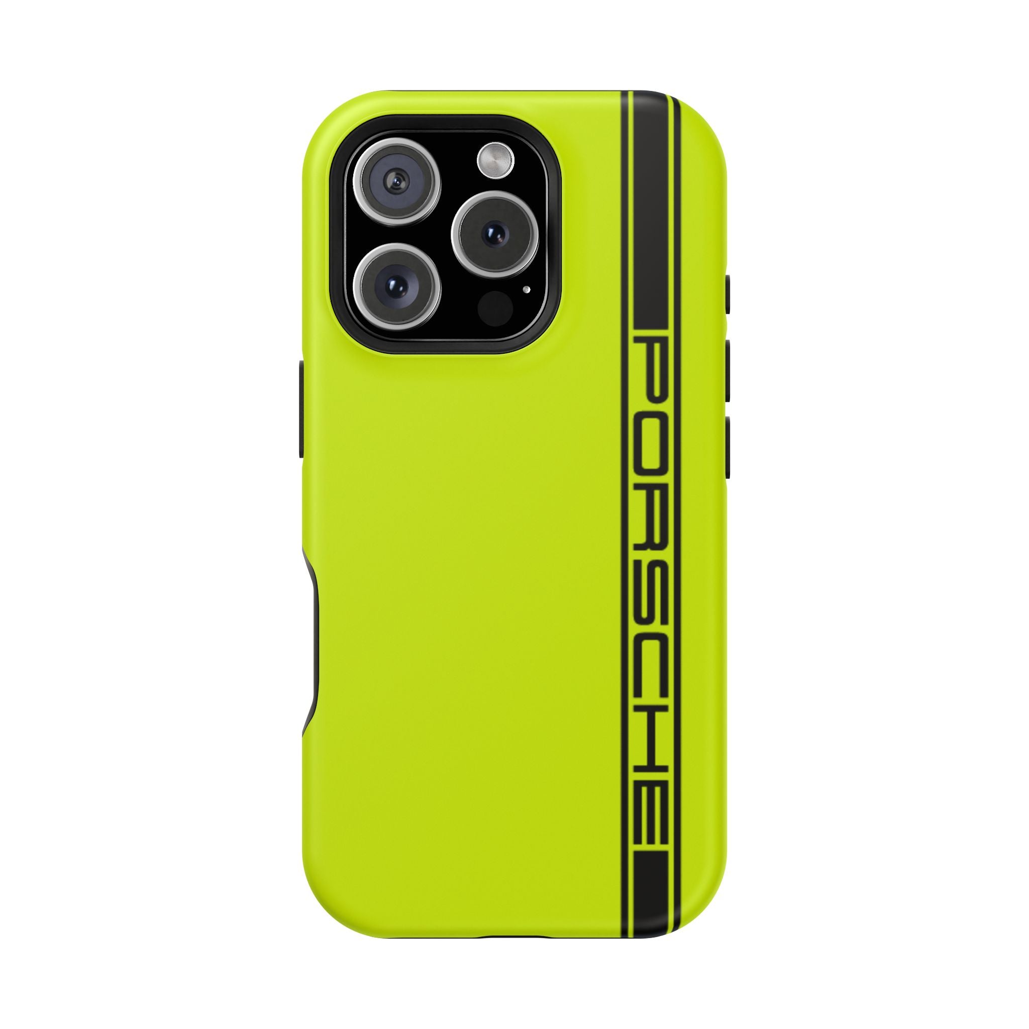 Porsche Acid Green Magnetic Tough Cases