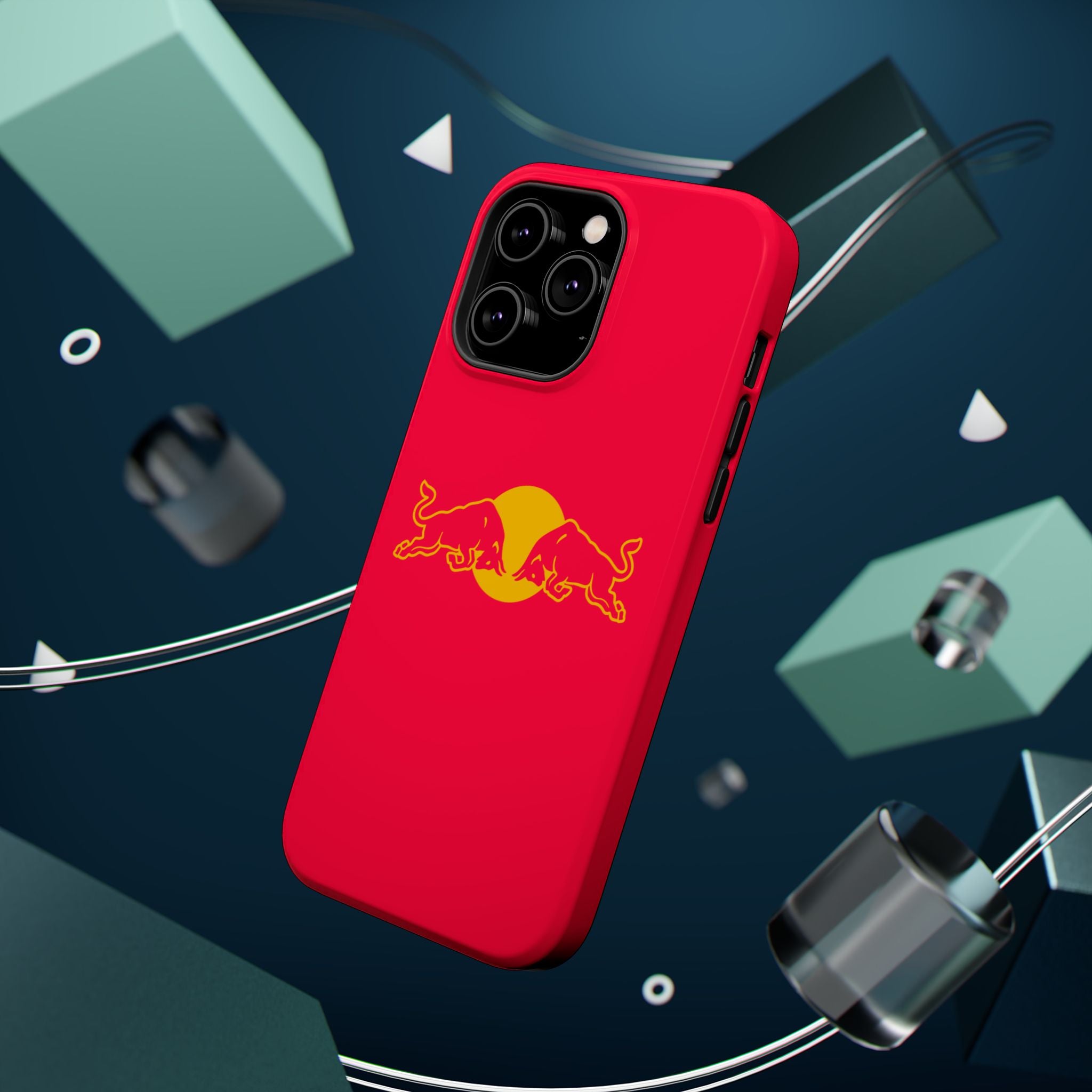 Red Bull red inspired Magnetic Tough Cases