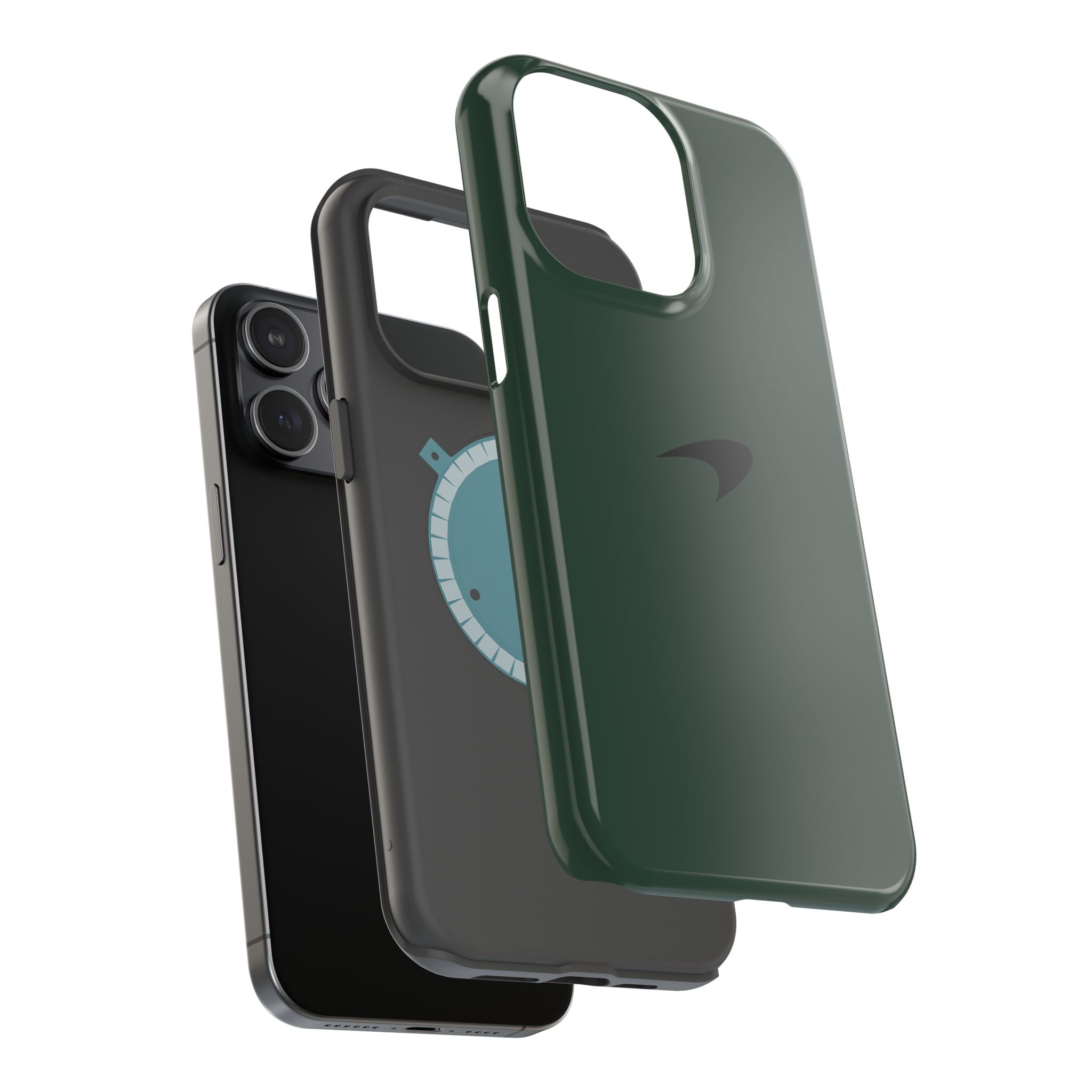 Racing green mclaren inspired Magnetic Tough Cases