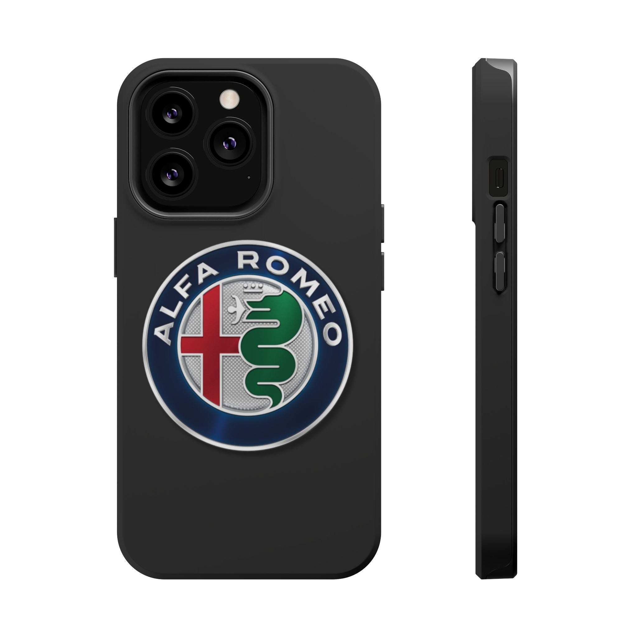 Alfa romeo black Magnetic Tough Cases