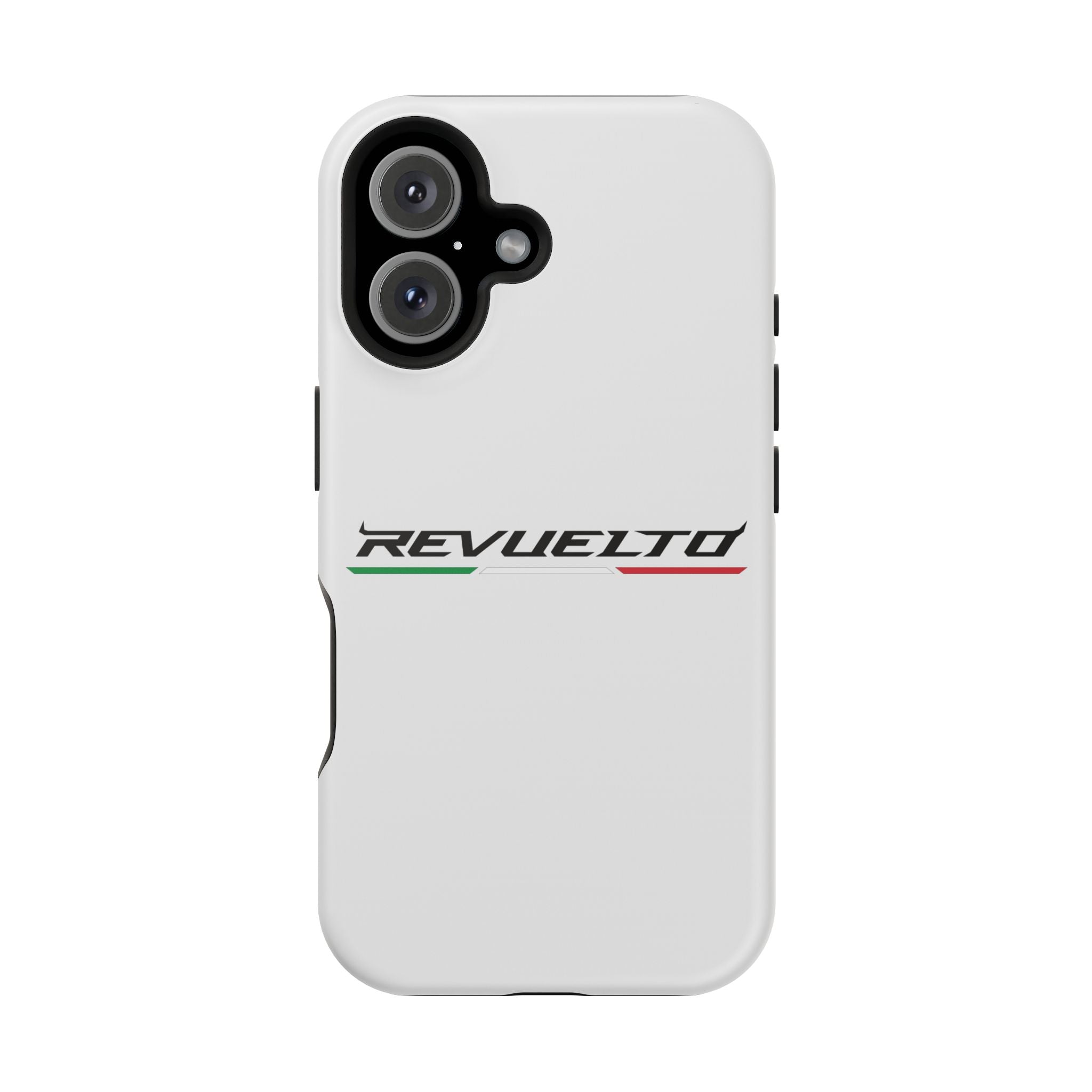 Lamborghini Revuelto White inspired Magnetic Tough Cases
