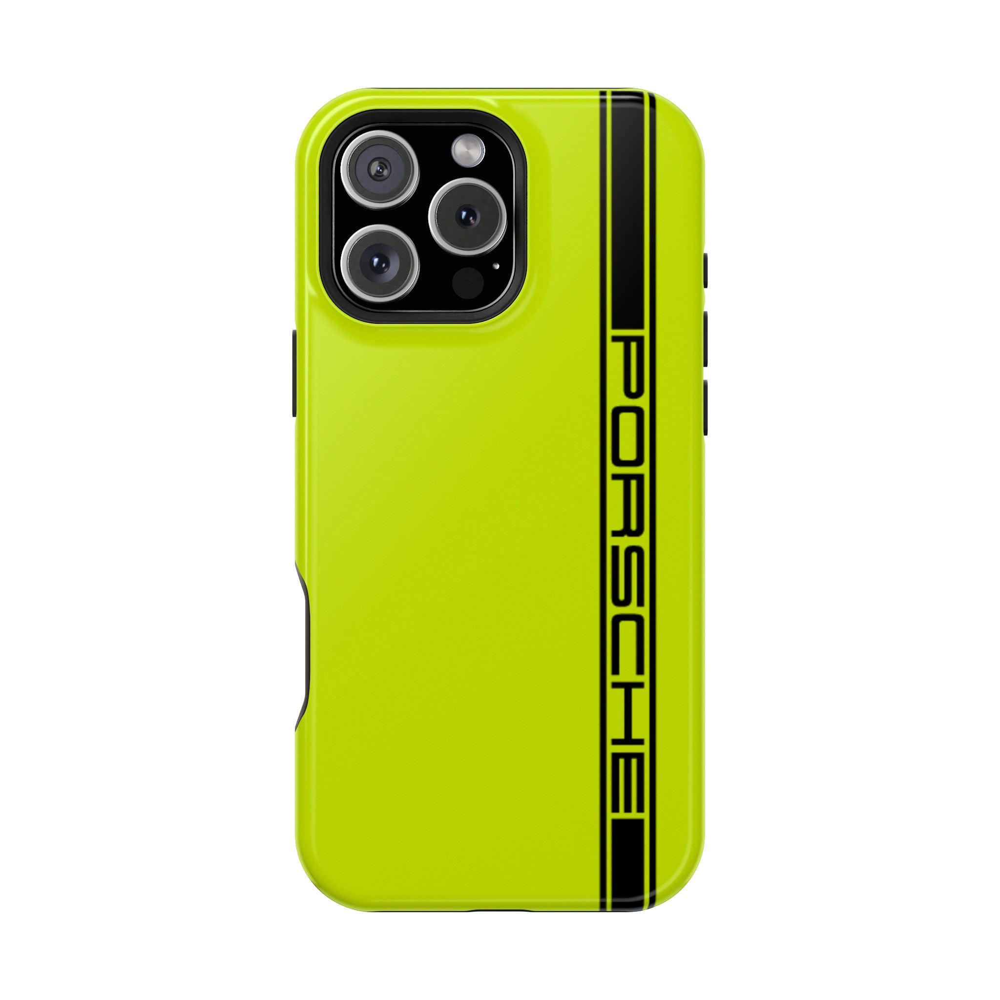 Porsche Acid Green Magnetic Tough Cases