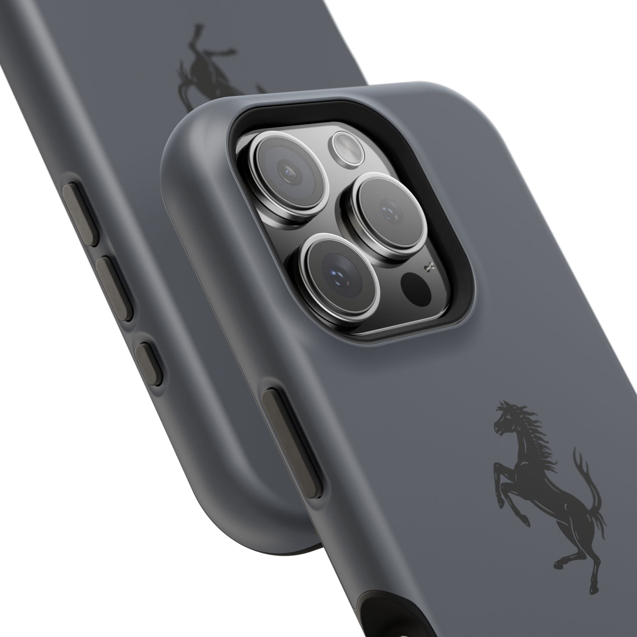 Ferrari horse Grigio silverstone inspired Magnetic Tough Cases