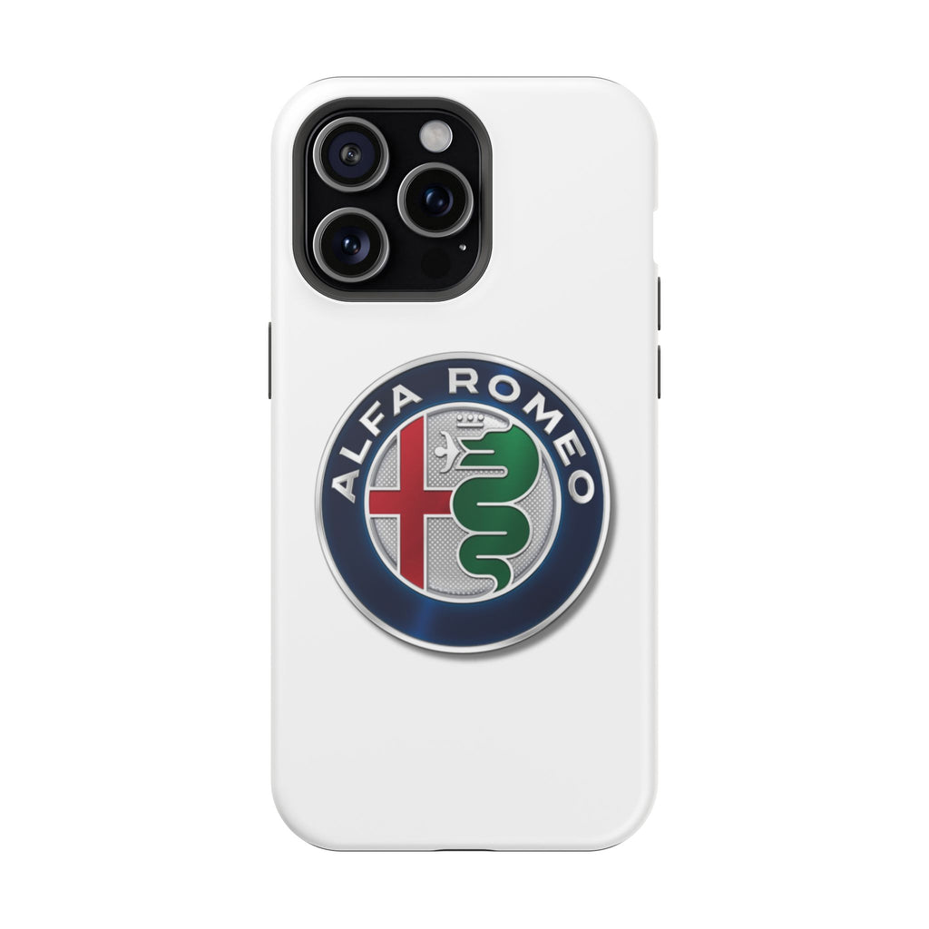 Alfa Romeo White Magnetic Tough Cases